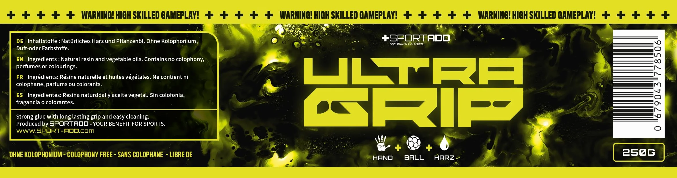 Résine de Handball Ultra Grip