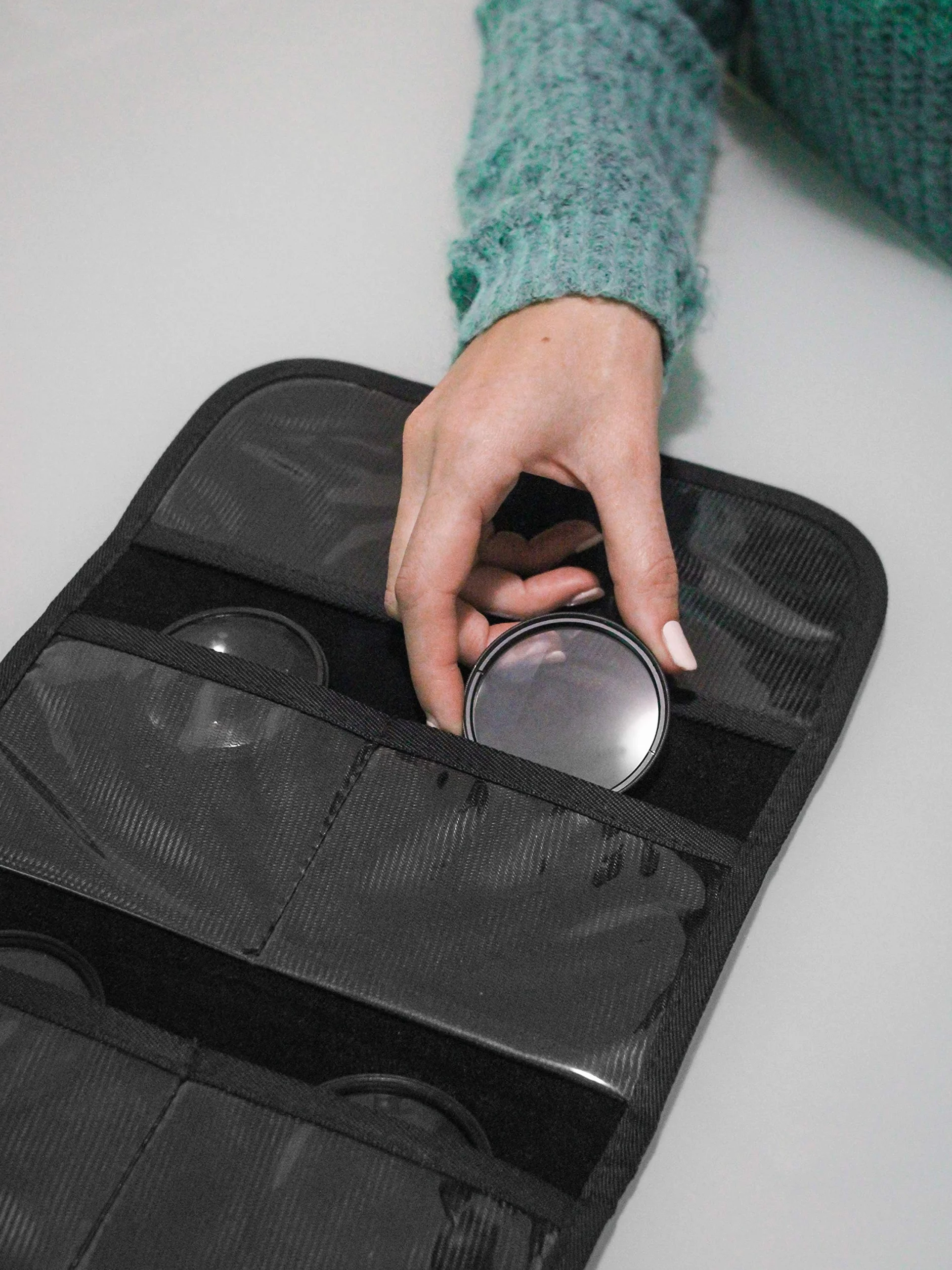 Sac en néoprène pour filtres 82 mm