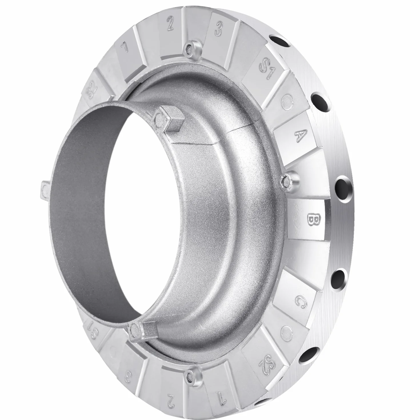 Neewer Bague de Vitesse Bowens en métal pour boîte à lumière Bowens pour Flash monoéclairage