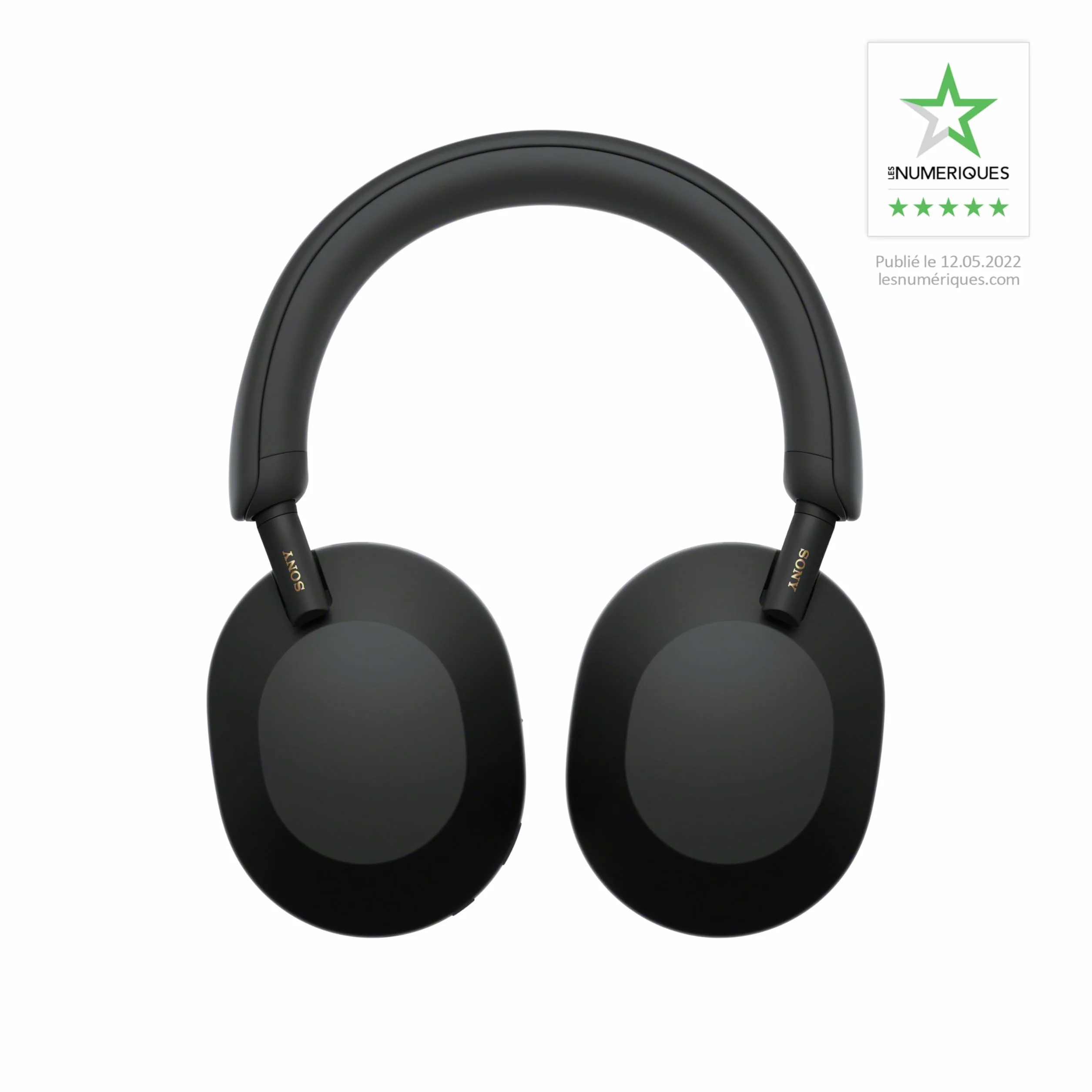 Sony WH-1000XM5 - Étui Rigide, Casque sans Fil Haut de Gamme à réduction de Bruit, Bluetooth, qualité d'appel Claire, Audio Hi Res, 30h d'autonomie, étui Rigide, iOS et Android - Noir