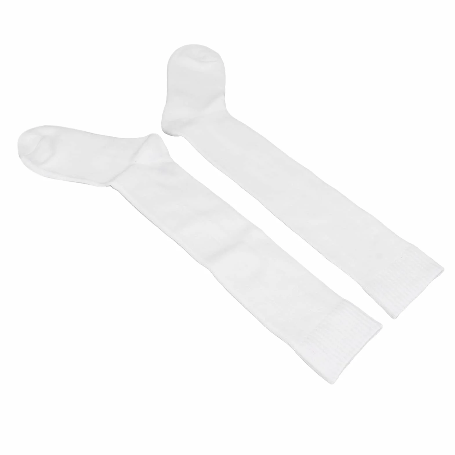 Chaussettes d'escrime Respirantes en Coton Ock Blanches pour Entraînement (M)
