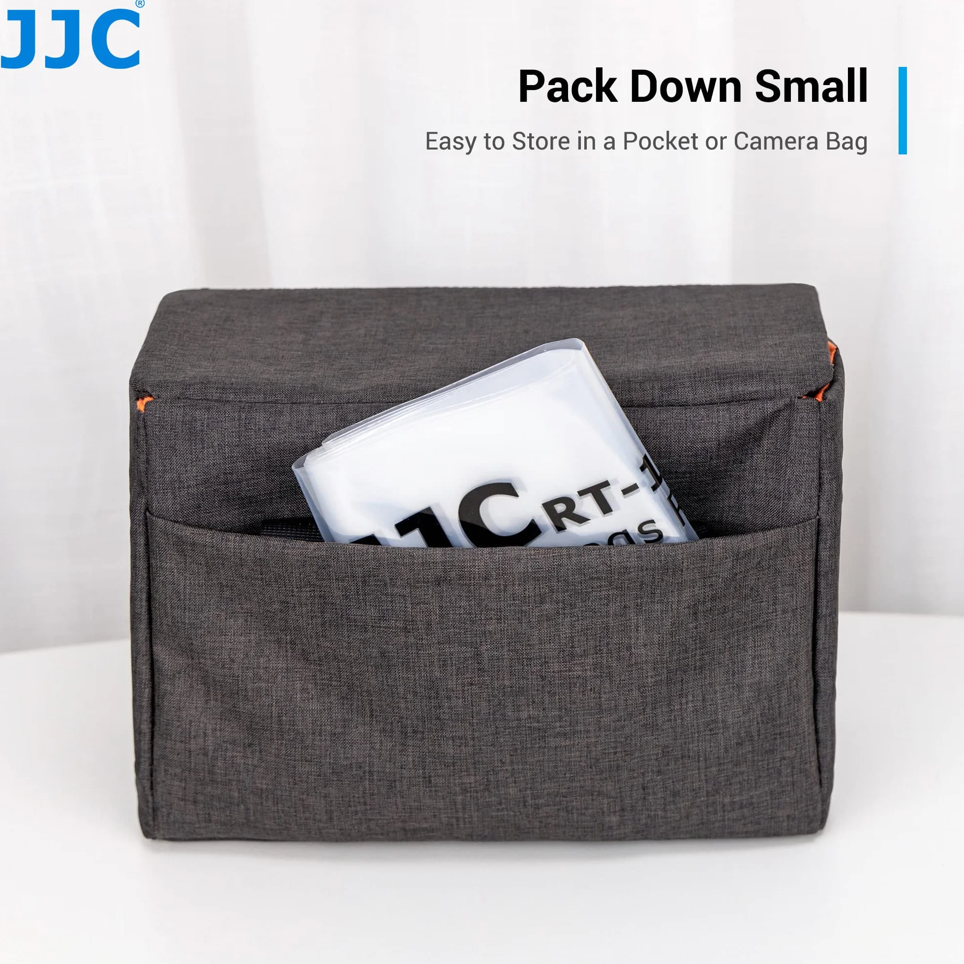 JJC Lot de 6 housses de protection pour trépied - Anti-pluie, eau, neige et boue - Convient pour une longueur de 120 cm et 60 cm - Facile à installer et à ranger - Matériau double couche - Convient