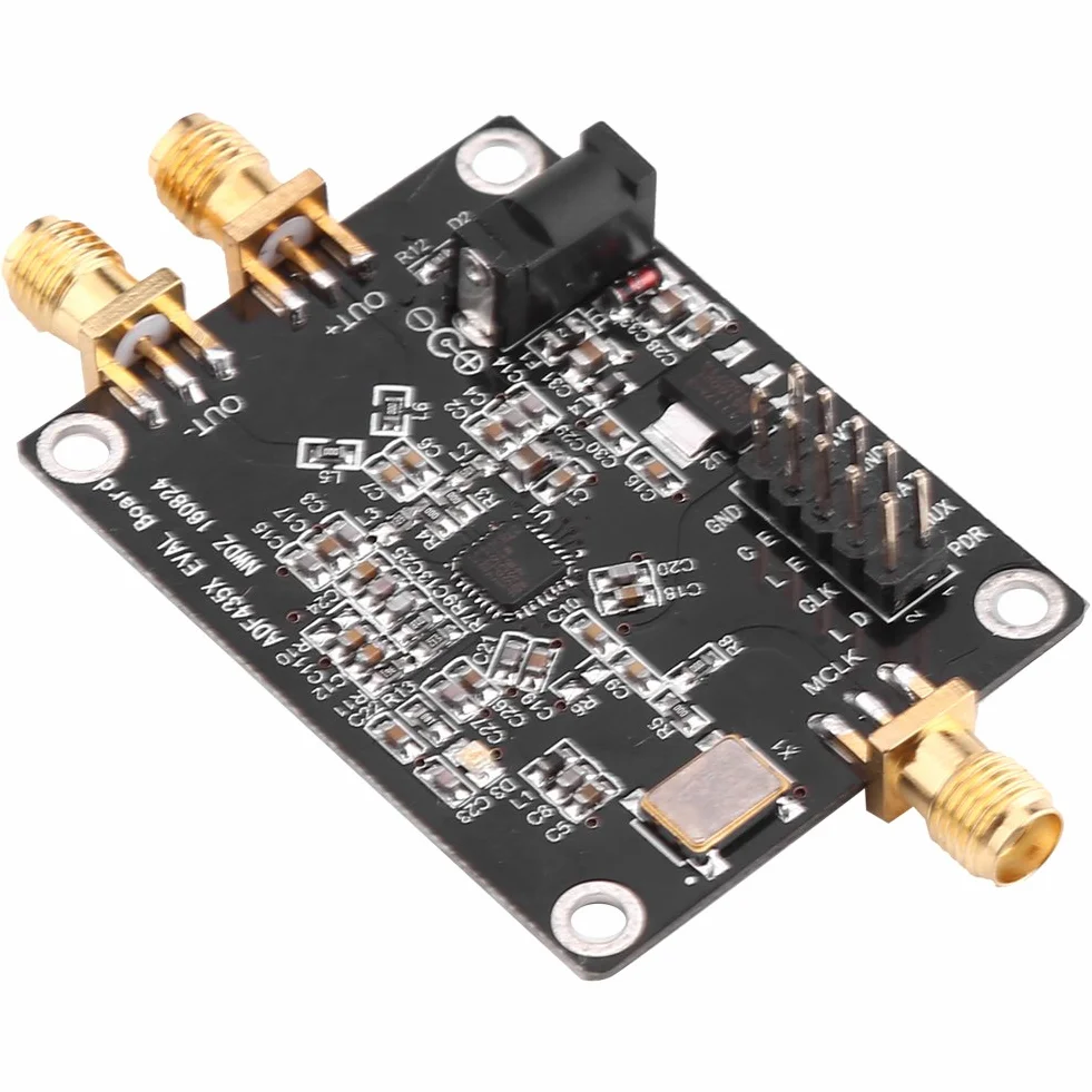 ADF4351 PLL Synthétiseur de Fréquence Carte de Développement RF 35M-4.4GHz Générateur de Signal Test électrique