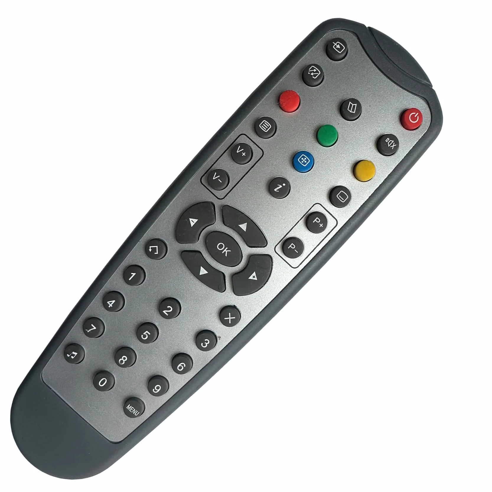 Remplacement Télécommande récepteur TNTSAT Boitier TV modèle DS81-91 86 87 Télécommande pour Récepteur TNT Multicolore - Aucun réglage requis
