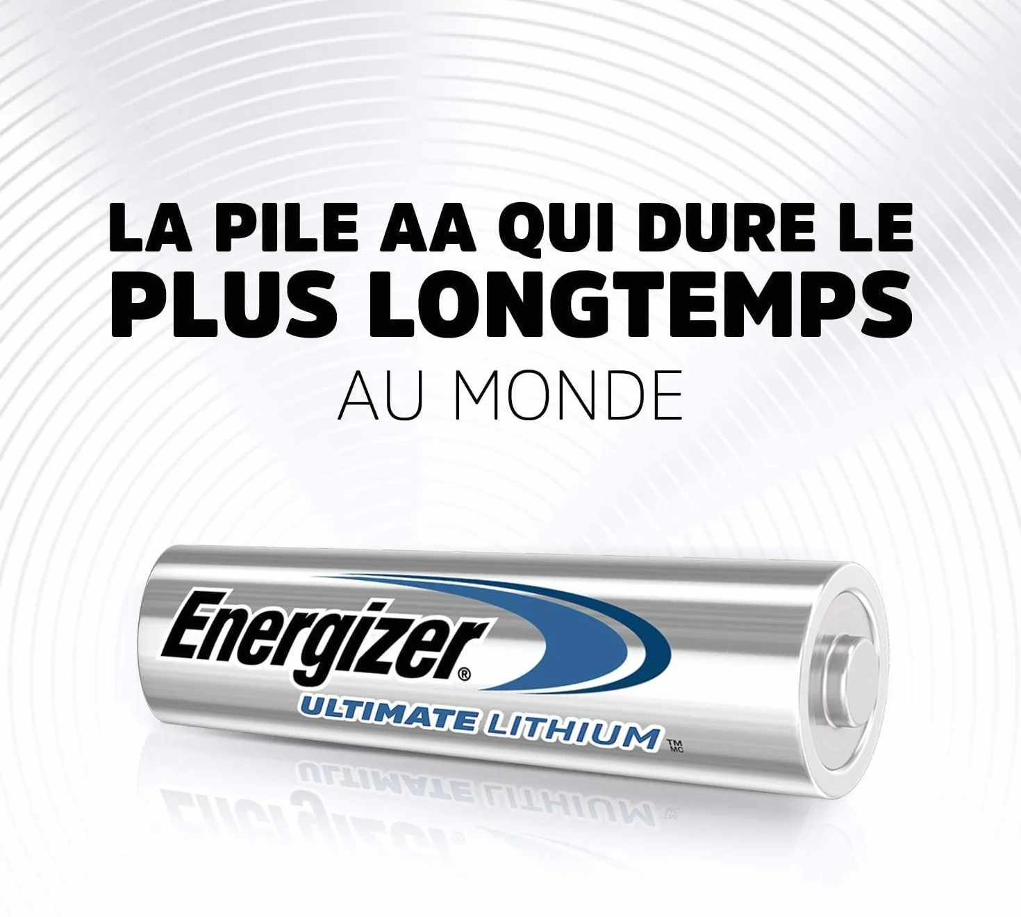 Energizer Ultimate Lithium Piles AA Lot de 4 - Longue Durée pour Appareils à Haute Consommation