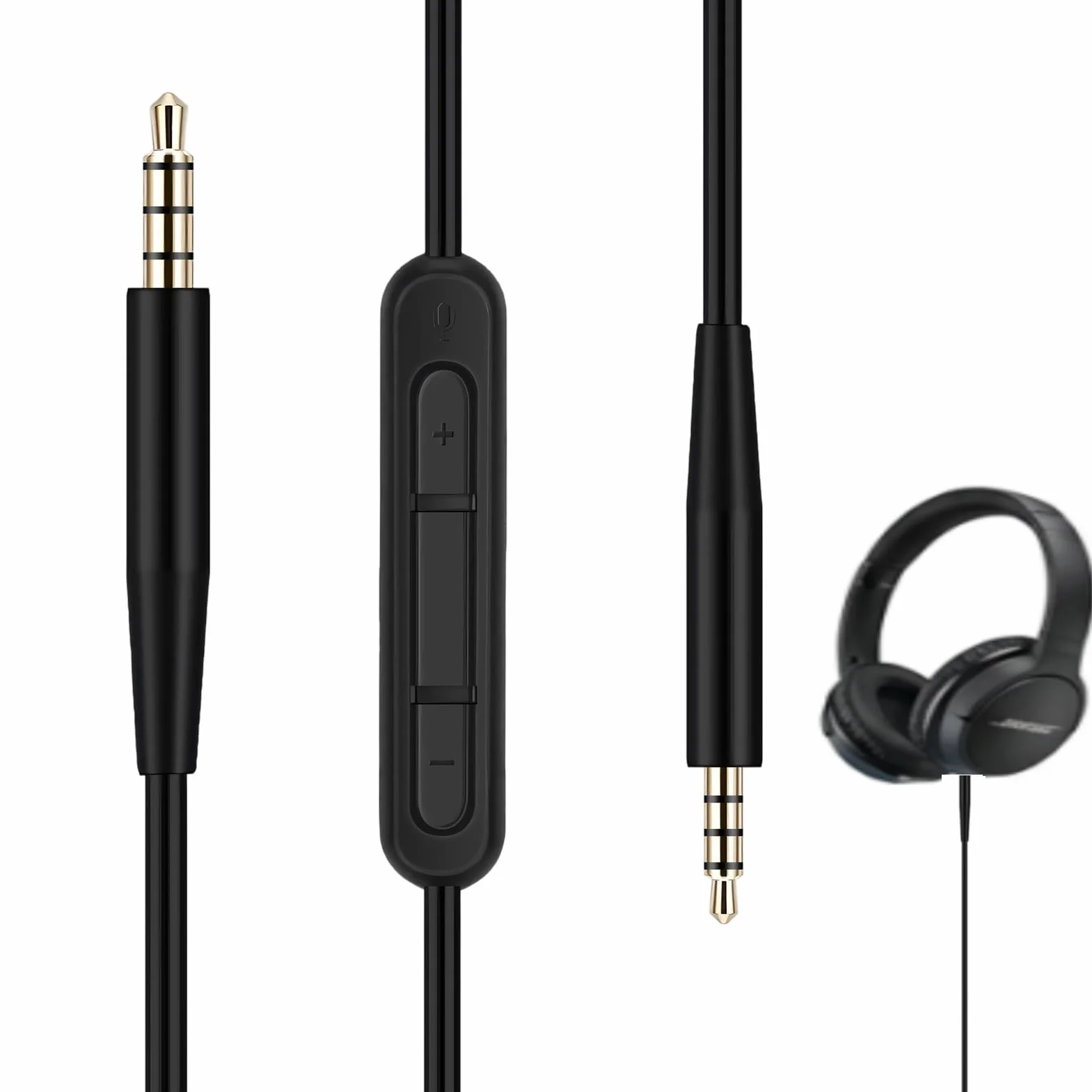 Câble Audio 3,5 mm vers 2,5 mm Compatible Bose 700 QC25 QC35 QC35II QC45 Casque 700 JBL Tune 760NC 750BTNC