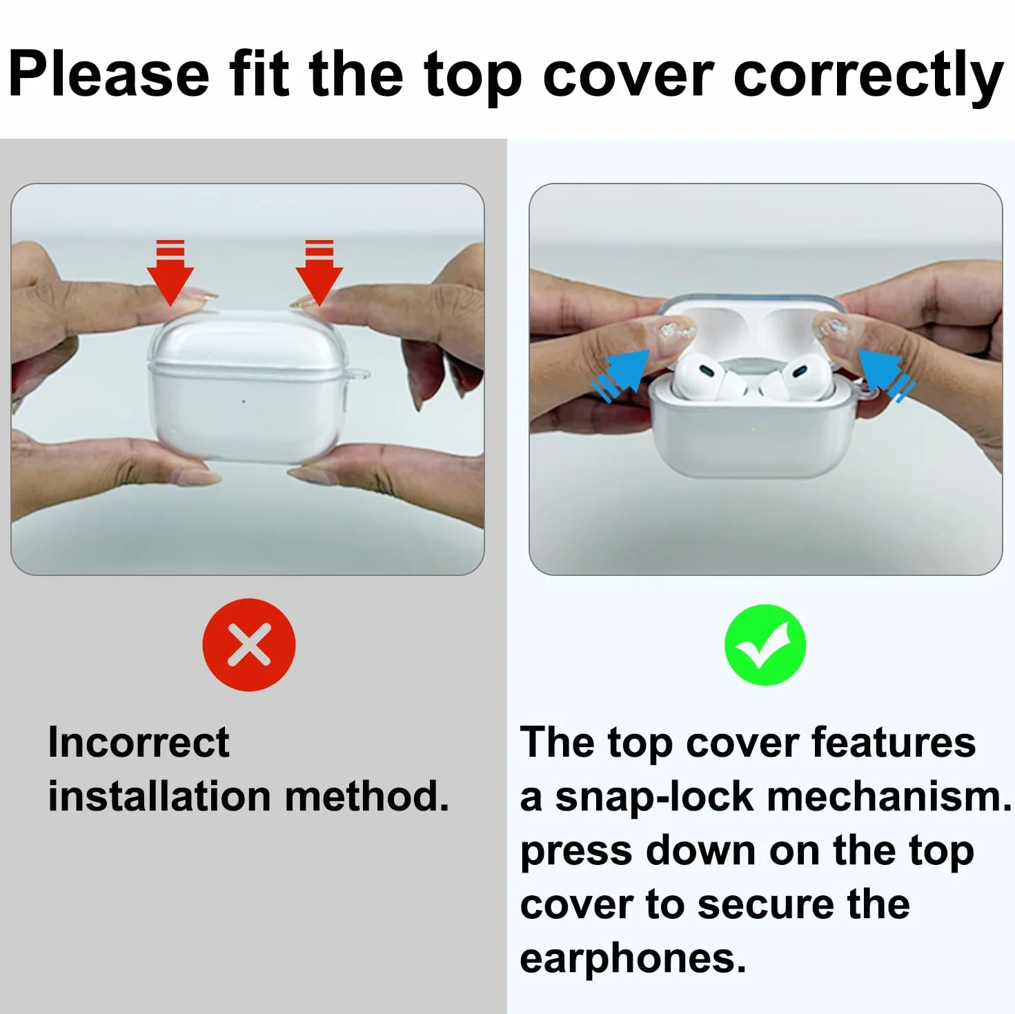 Lemxiee Coque TPU Flexible pour AirPods Pro 3