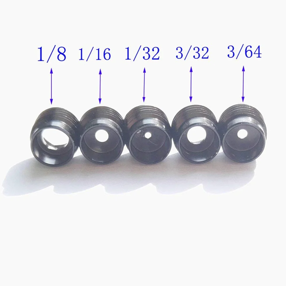 SHARROW Peep Sight 37/45 degrés Aluminium Housing Clarifier Lens 5 Tailles Noyau Intérieur Aperture Kit pour Arc à Poulies