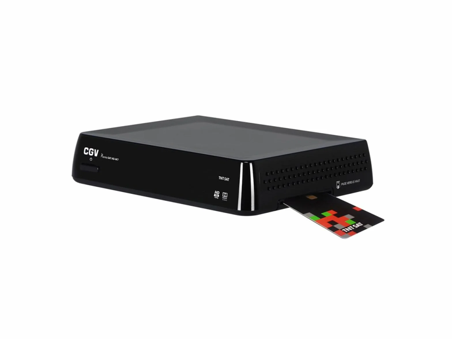Décodeur Premio Sat HD W7 Récepteur-enregistreur TNT Sat Full HD DVB-S/S2 USB
