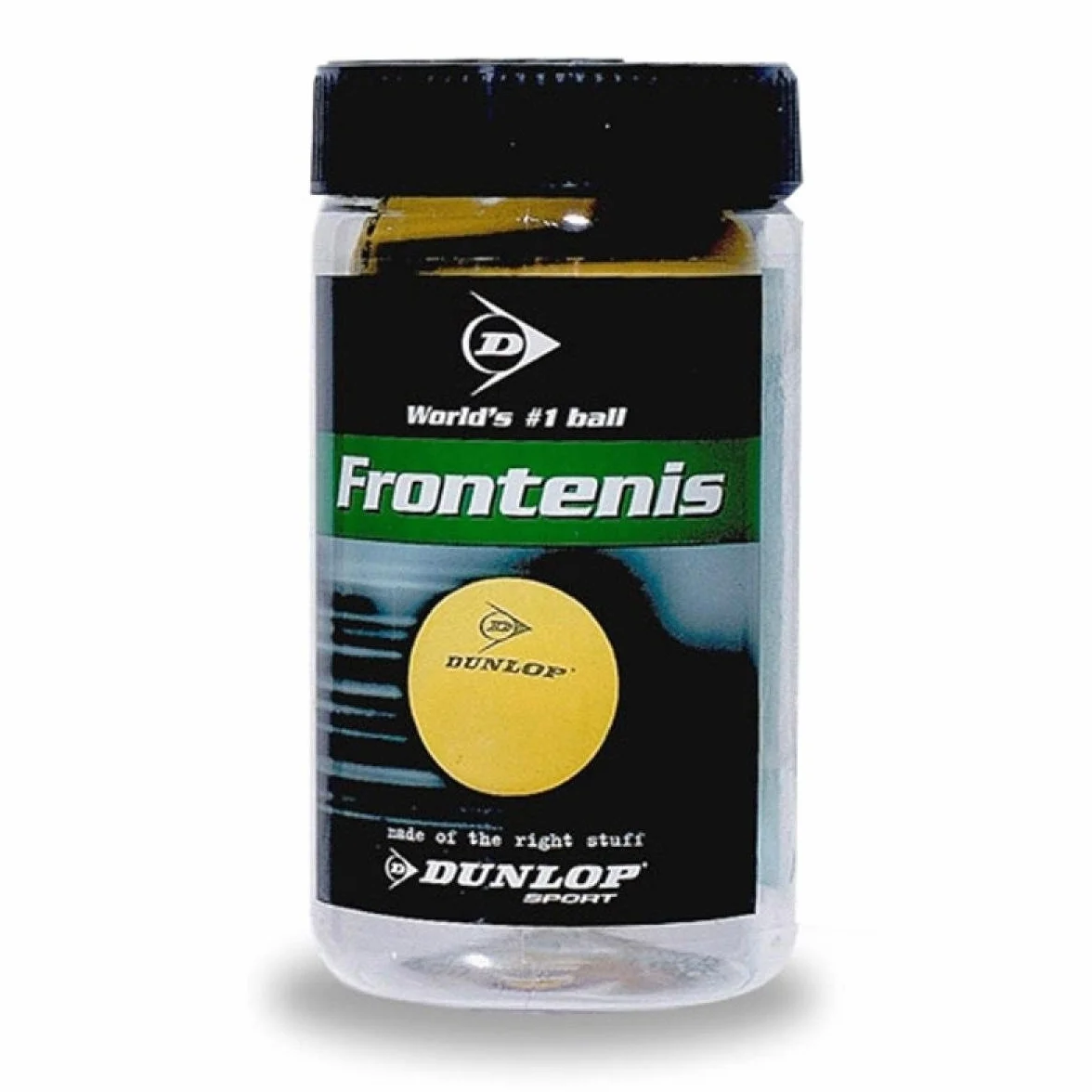 Dunlop Balles de Frontenis Raquetball Jaune Taille 2