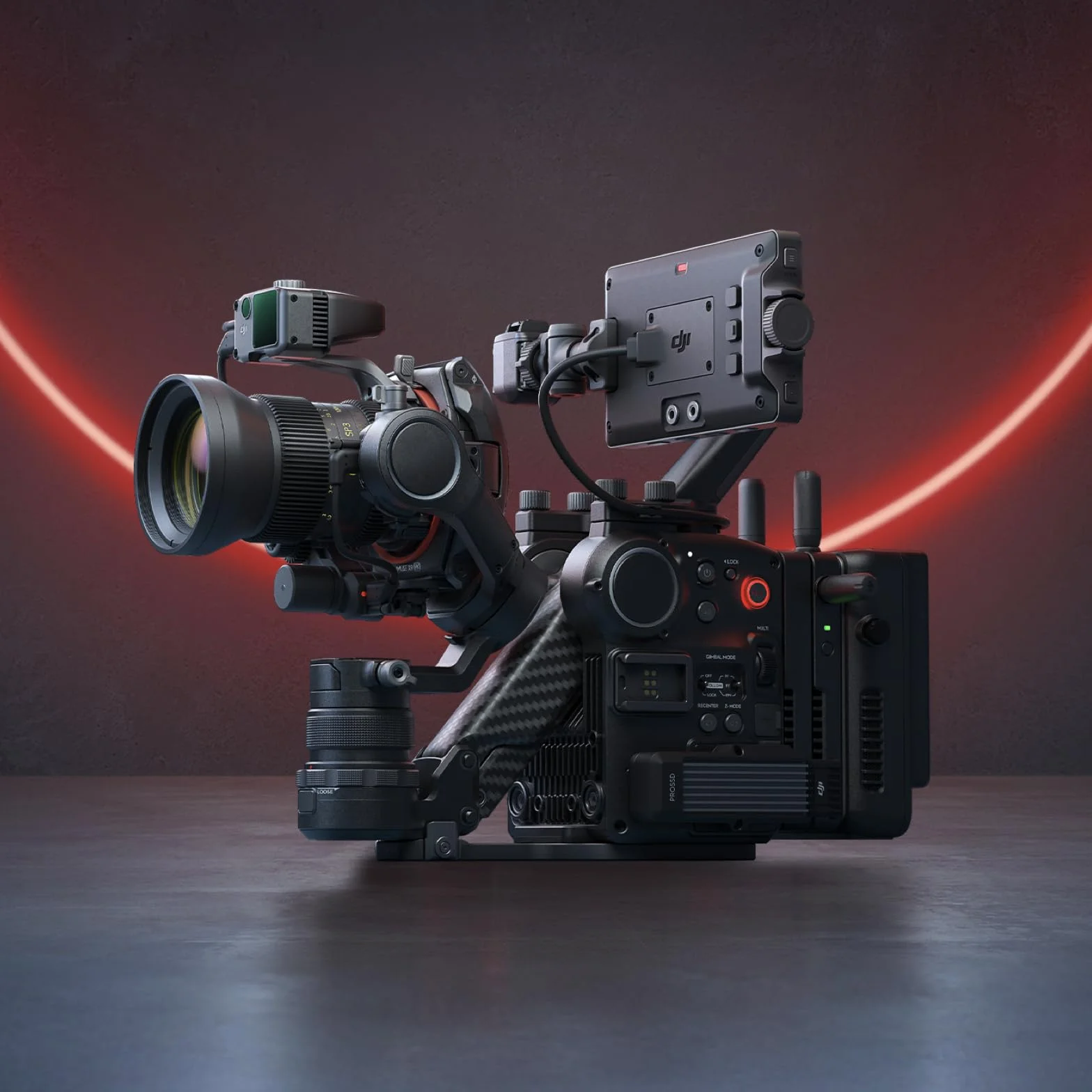 Nacelle caméra X9-8K 8K/60 IPS 4K/120 IPS ISO 800/4000 Double natif Filtres ND 9 Stops Monture DL/E/L/PL/M