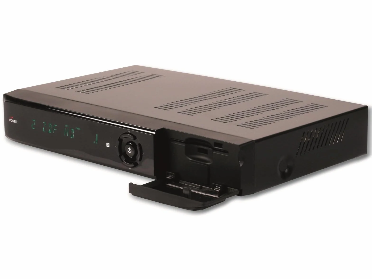 Ankaro AVA Récepteur satellite numérique UHD 4K DVB-S2X H.265 avec enregistrement USB noir