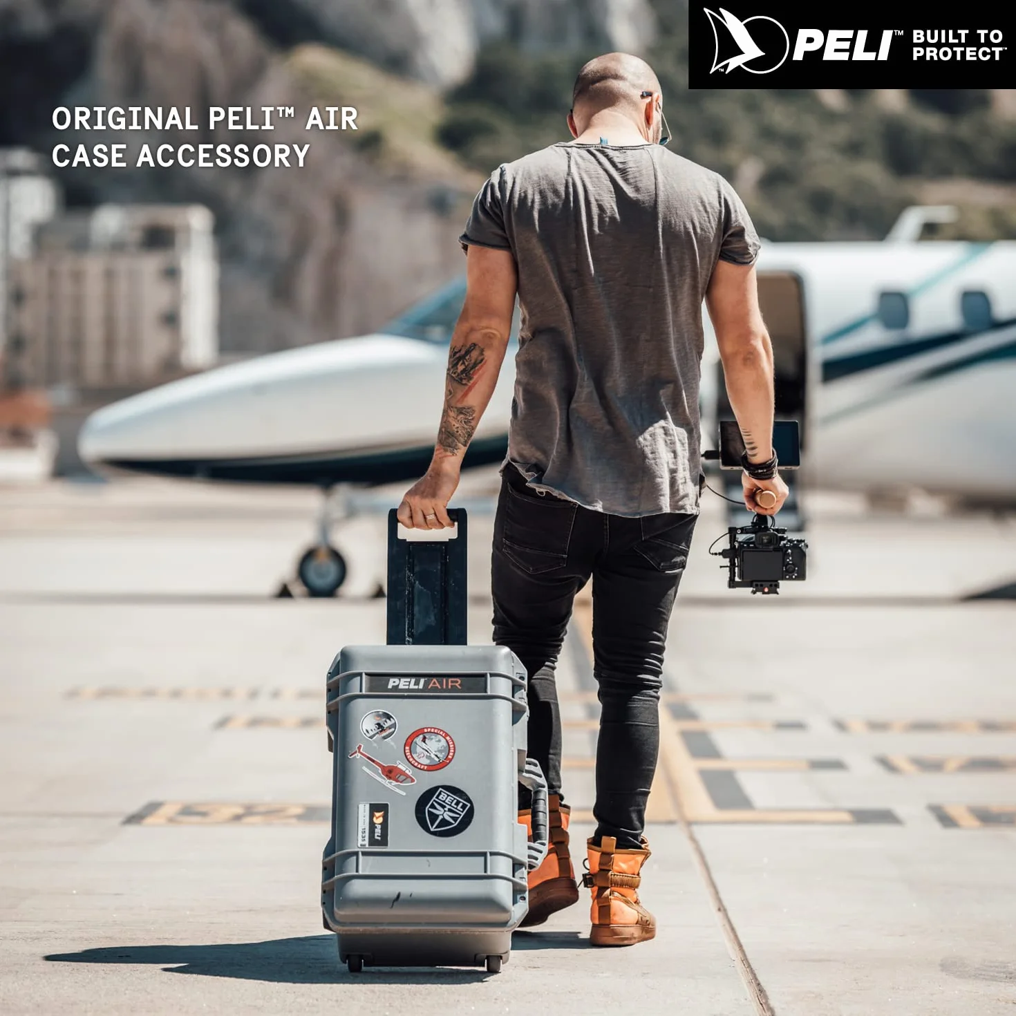 PELI 1615AirFS Set de Mousse de Rechange, Accessoire de la Valise Air Originale, Compatible Air 1615, Couleur : Noir