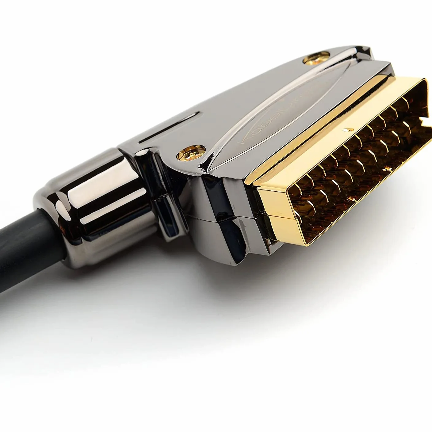 KabelDirekt – 3m Câble SCART (21 pôles, multi blindé, fiche de précision, Full HD)