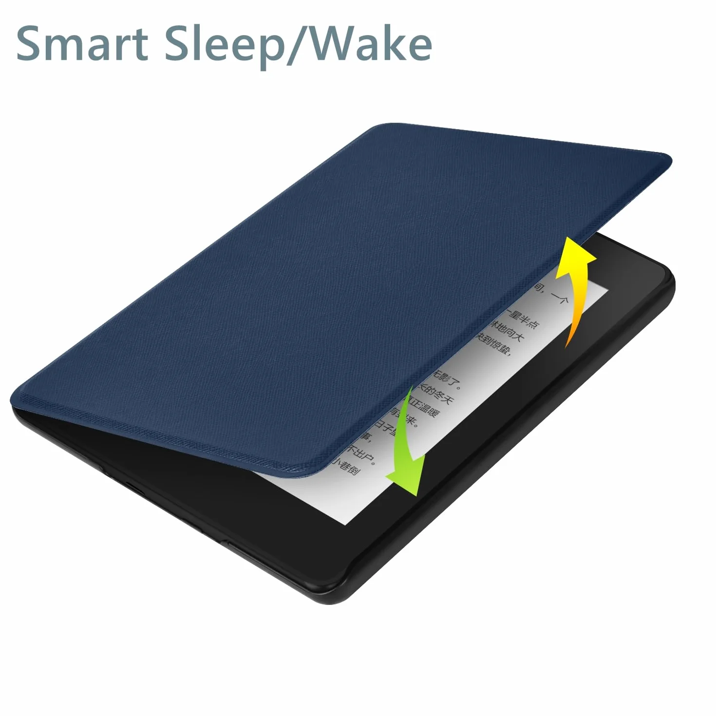 Zcooooool Antipatinage Coque Amazon Kindle 6"（2019, Modèle : J9G29R Housse PU de 10e génération pour Amazon Kindle (10e) Smart Sleep/Wake Kindle étui