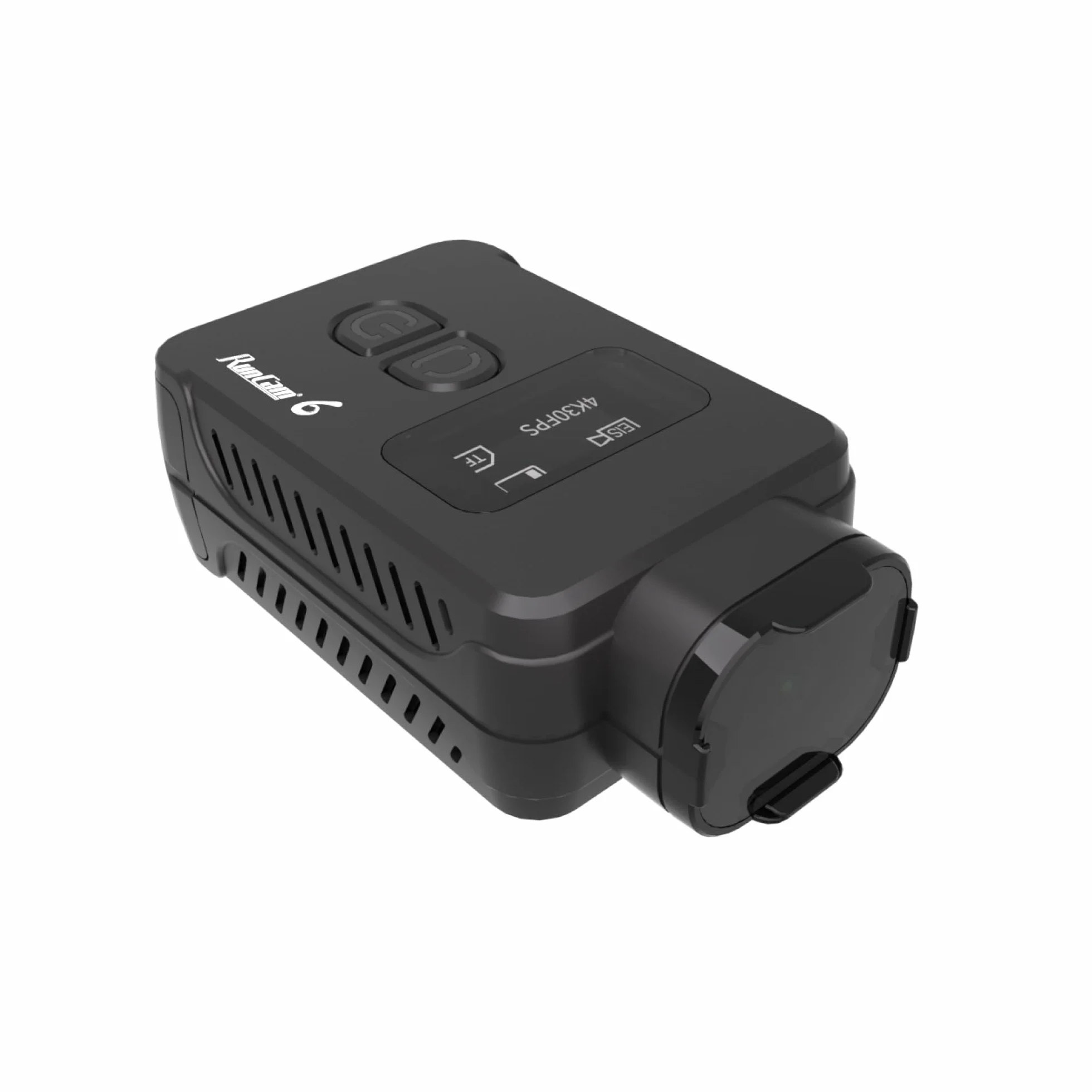 RunCam Caméra d'action FPV 6 4K, mini caméra vidéo HD avec EIS & GyroFlow HDMI PWM pris en charge pour avion radiocommandé fusée RC voiture drone Airsoft Outdoor Sport - Option 1