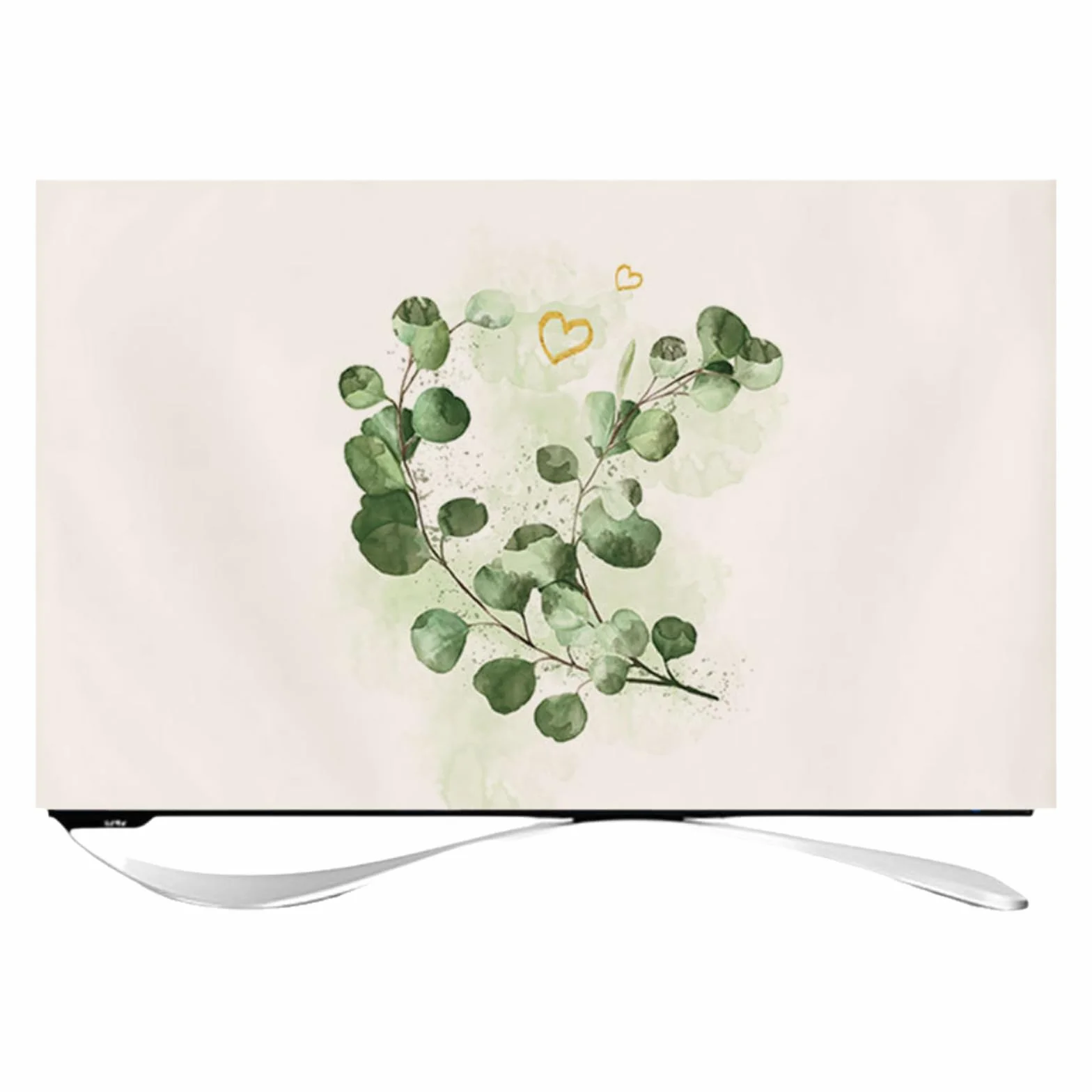 Cache-PoussièRe pour TéLéViseur,Housse pour TéLéViseur éLastique,Couverture De TéLéVision Housse D'éCran Protection,Respirant Housse De Protection pour TV,pour 32 à 65 Pouces