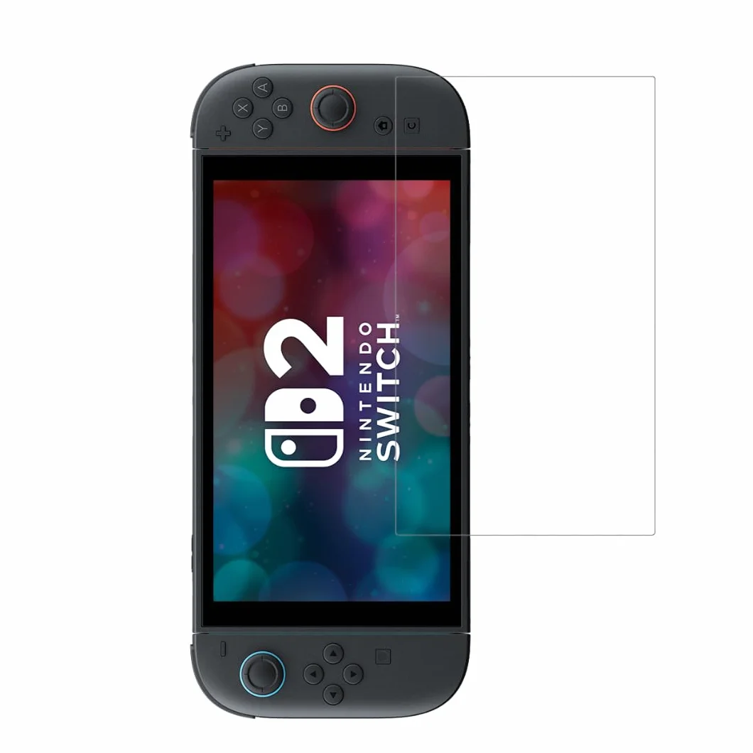 PHONILLICO Verre Trempe pour Nintendo Switch 2 (2025) [Pack de 2] Film Protection Resistant Vitre Protecteur Anti Rayure