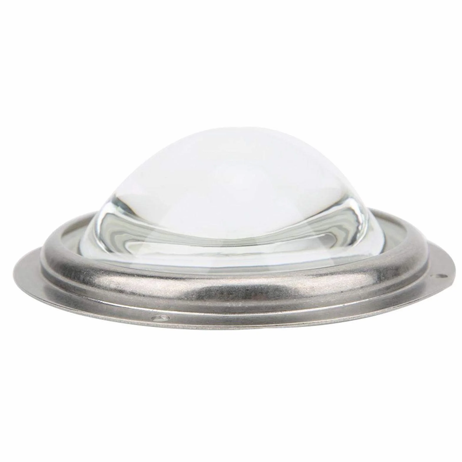 Condensateur LED Plano Convexe Lentille en Verre 100mm avec Support Fixe pour LED de 20W à 200W