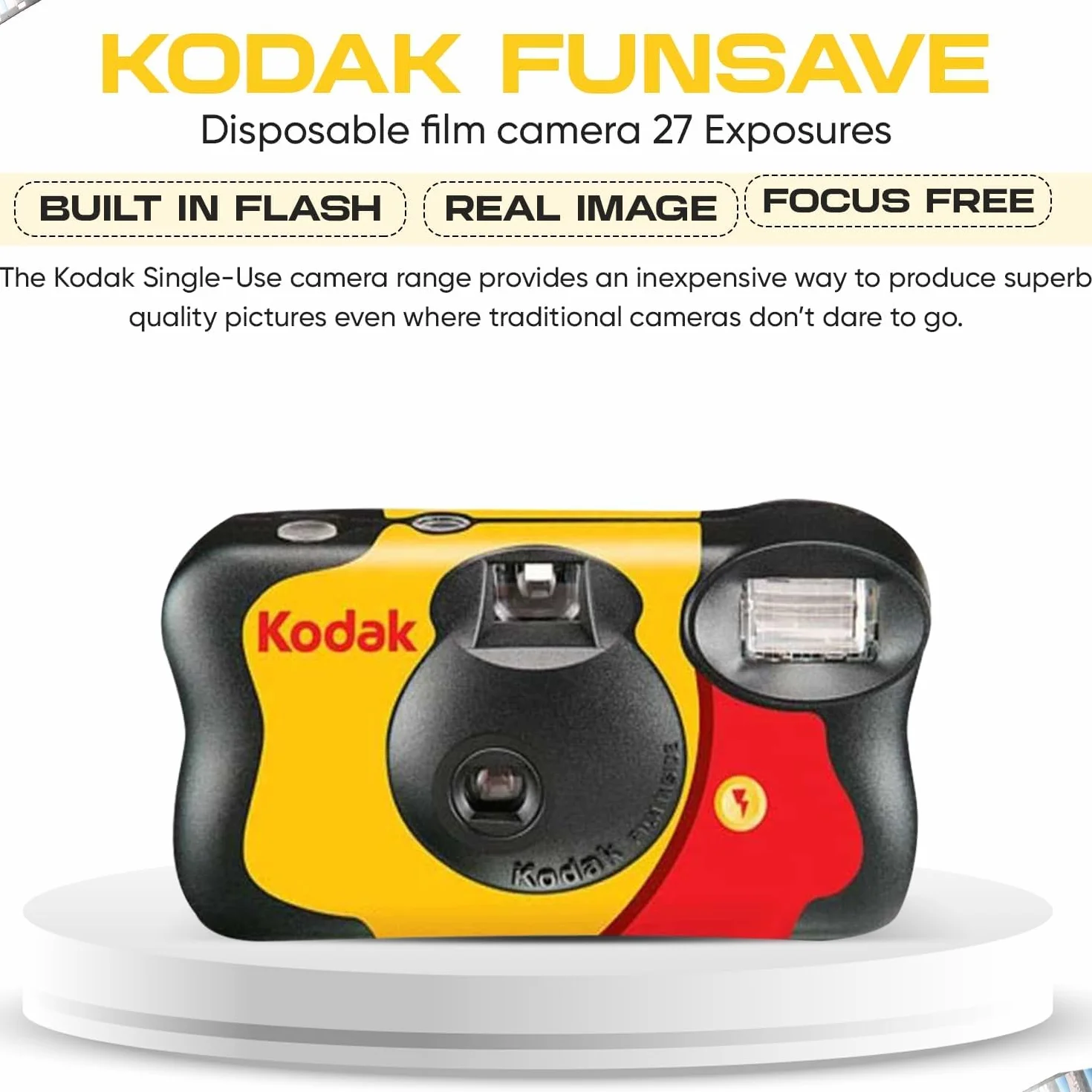 Kodak FunSaver 8617763 Appareil photo jetable 35 mm