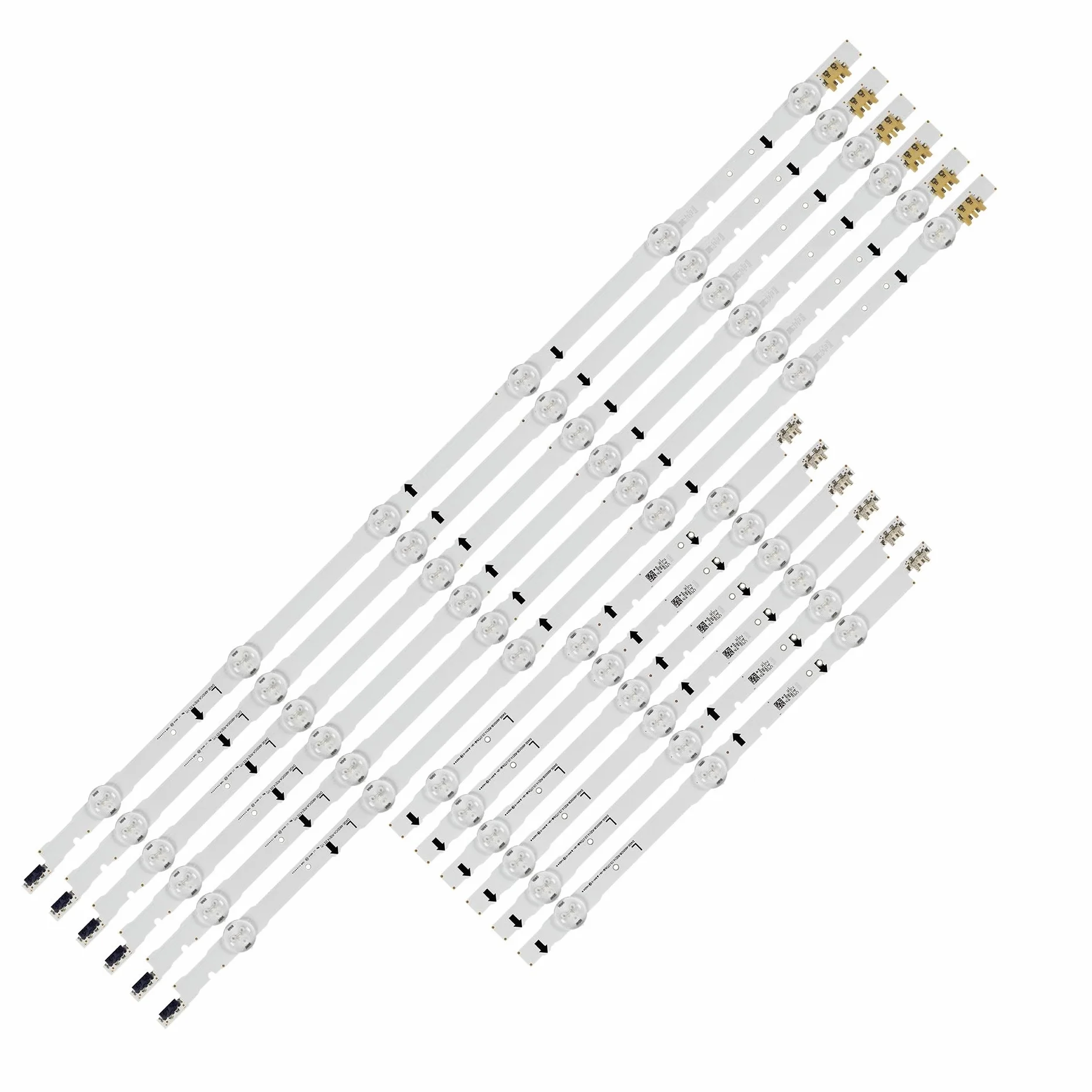 Jeu de Bandes de rétro-éclairage LED for Samsung TV UE48H6400 UE48H6200AK D4GE-480DCA-R3 D4GE-480DCB-R3