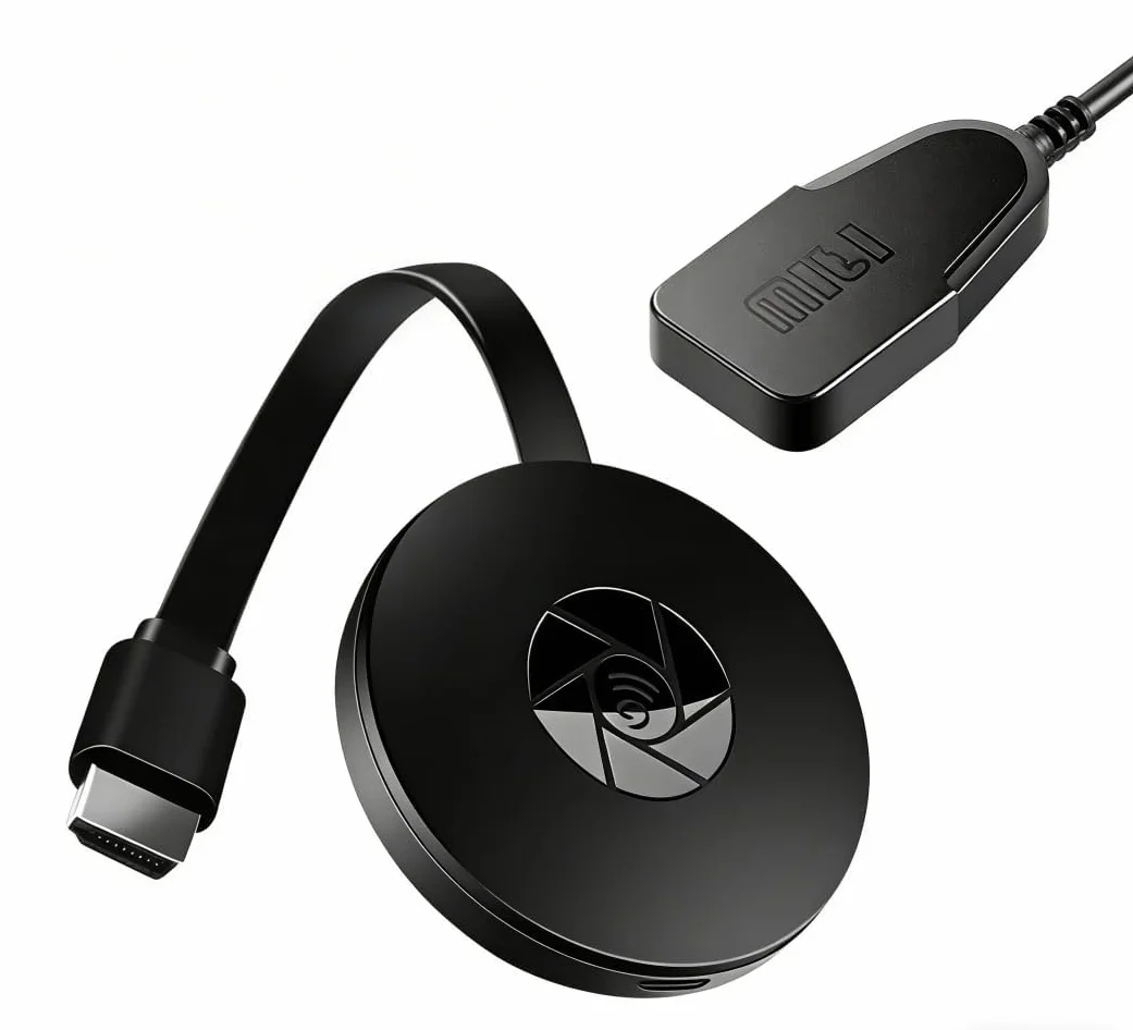 Dongle HDMI sans fil 1080P pour TV, adaptateur Miracast Airplay Bluetooth