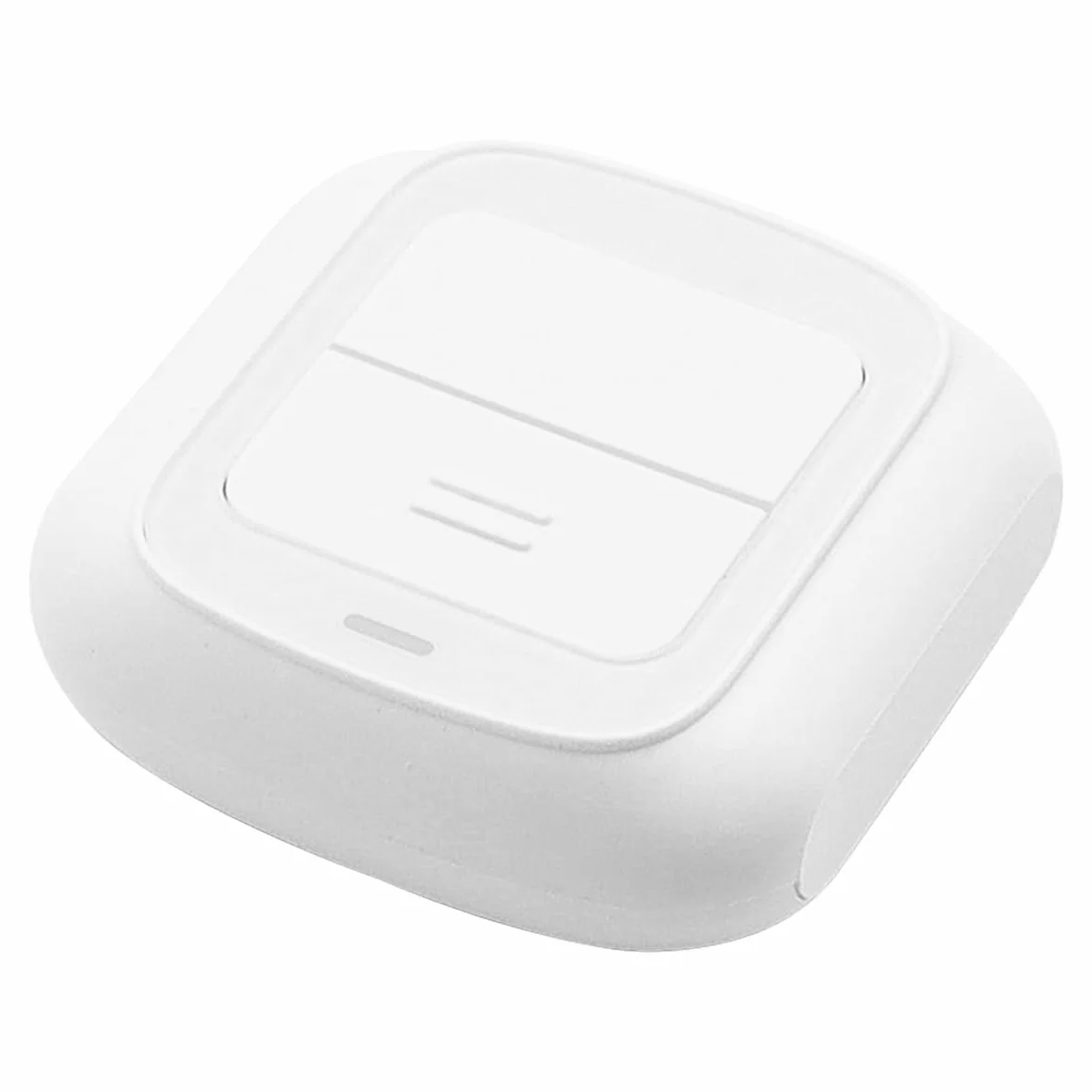 commutateur intelligent commutateur Wifi à 2 boutons commutateur de scène de répéteur intelligent Compatible avec Tuya Smart Life(Incompatible avec Alexa)