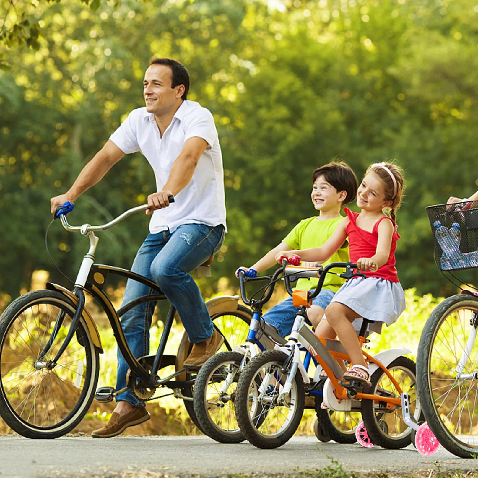 Roues stabilisatrices universelles Flash pour vélo enfant 12-20 pouces