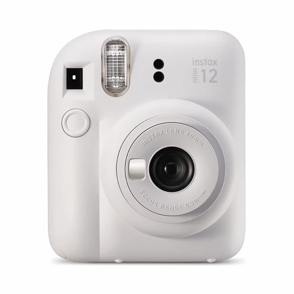 Fujifilm Instax Mini 12 Appareil Photo instantané avec Pack de 40 pellicules Blanc Argile