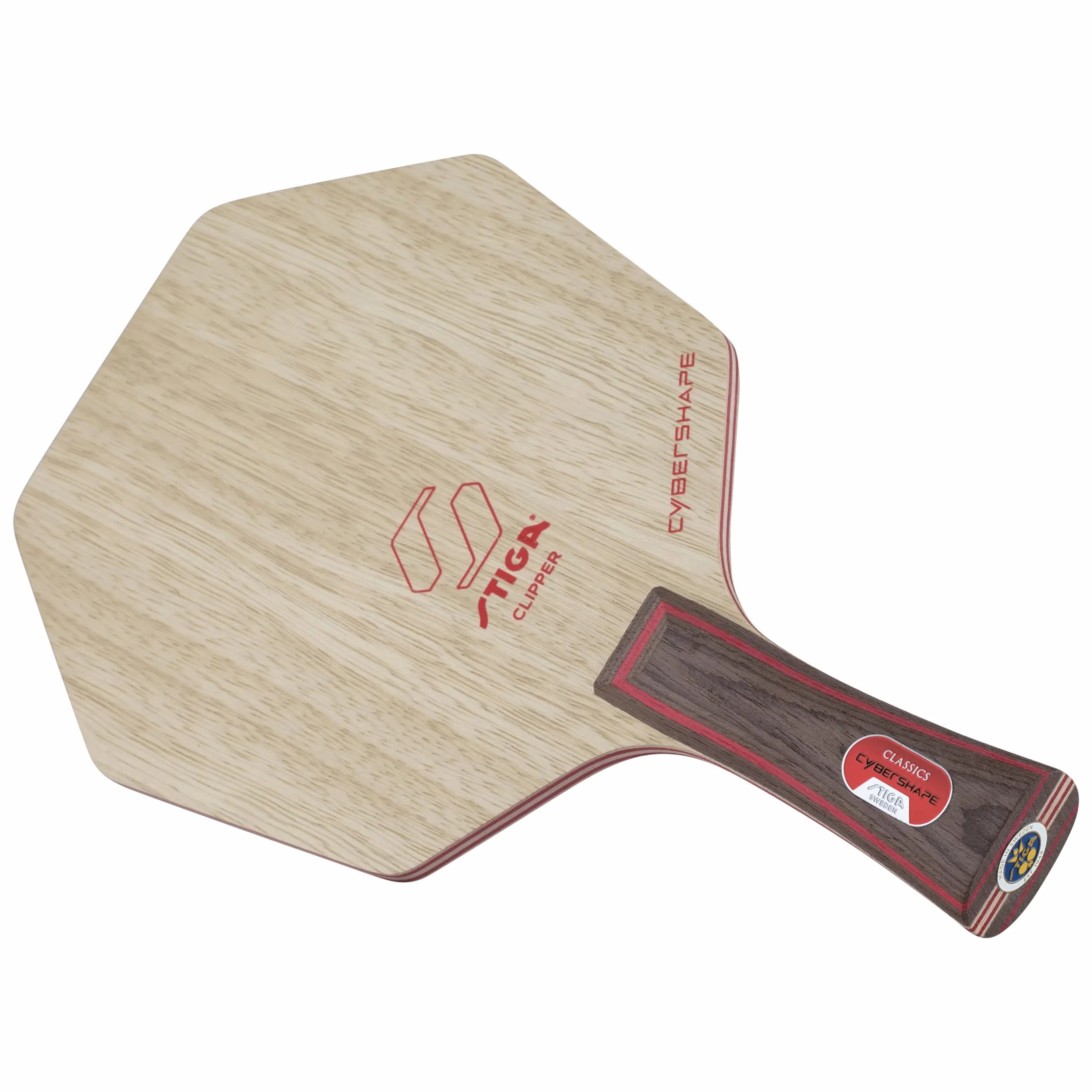 STIGA Cybershape Lame de tennis de table offensive rapide bois