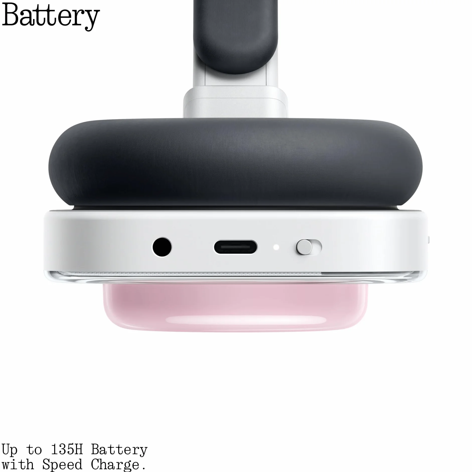 Nothing Headphone (a) Casque Circum-Aural sans Fil avec Réduction Active du Bruit, 135h Autonomie, Hi-Res, Audio Spatial, Commandes Tactiles – Noir
