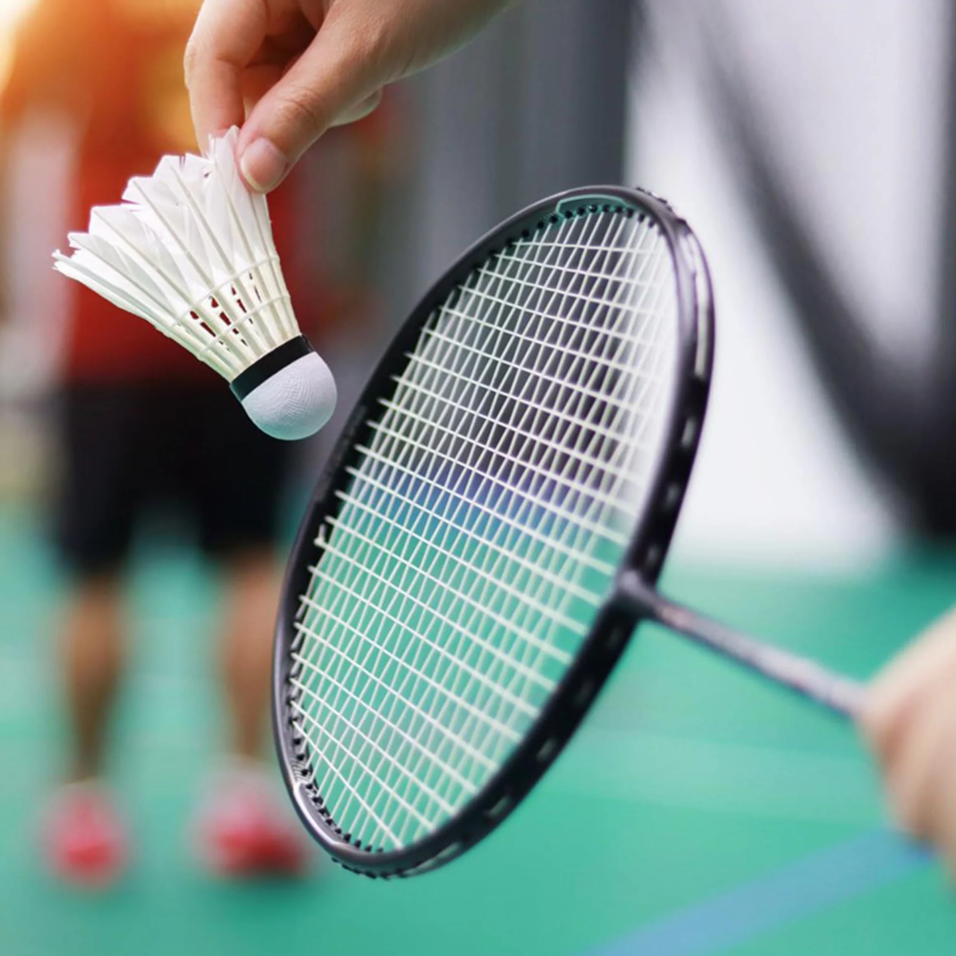 CHENNAN Boîte Outil Oeillets Badminton Raquettes Rechange Réparation