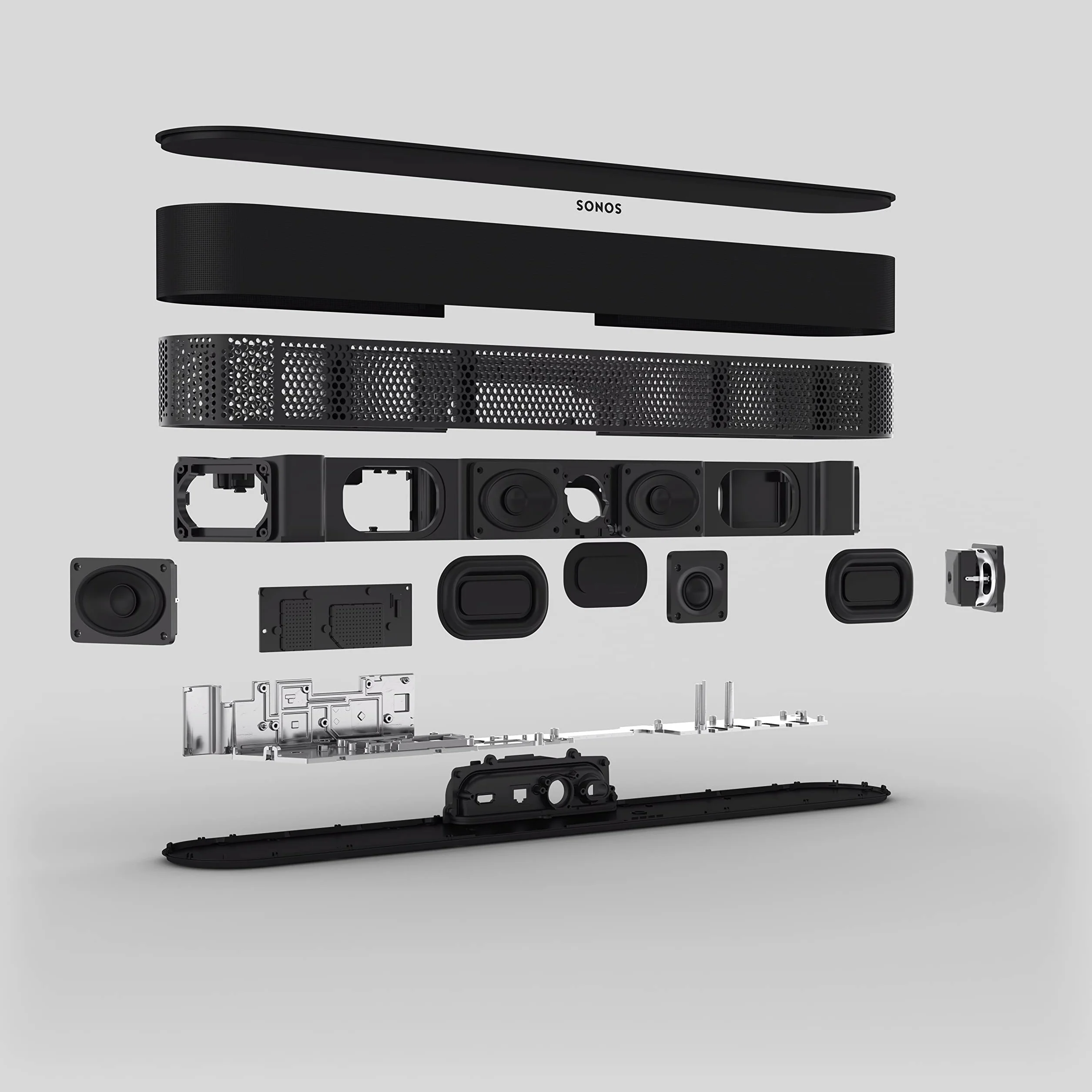 Sonos Beam (Gen 2) Barre de Son compacte Dolby Atmos Noire