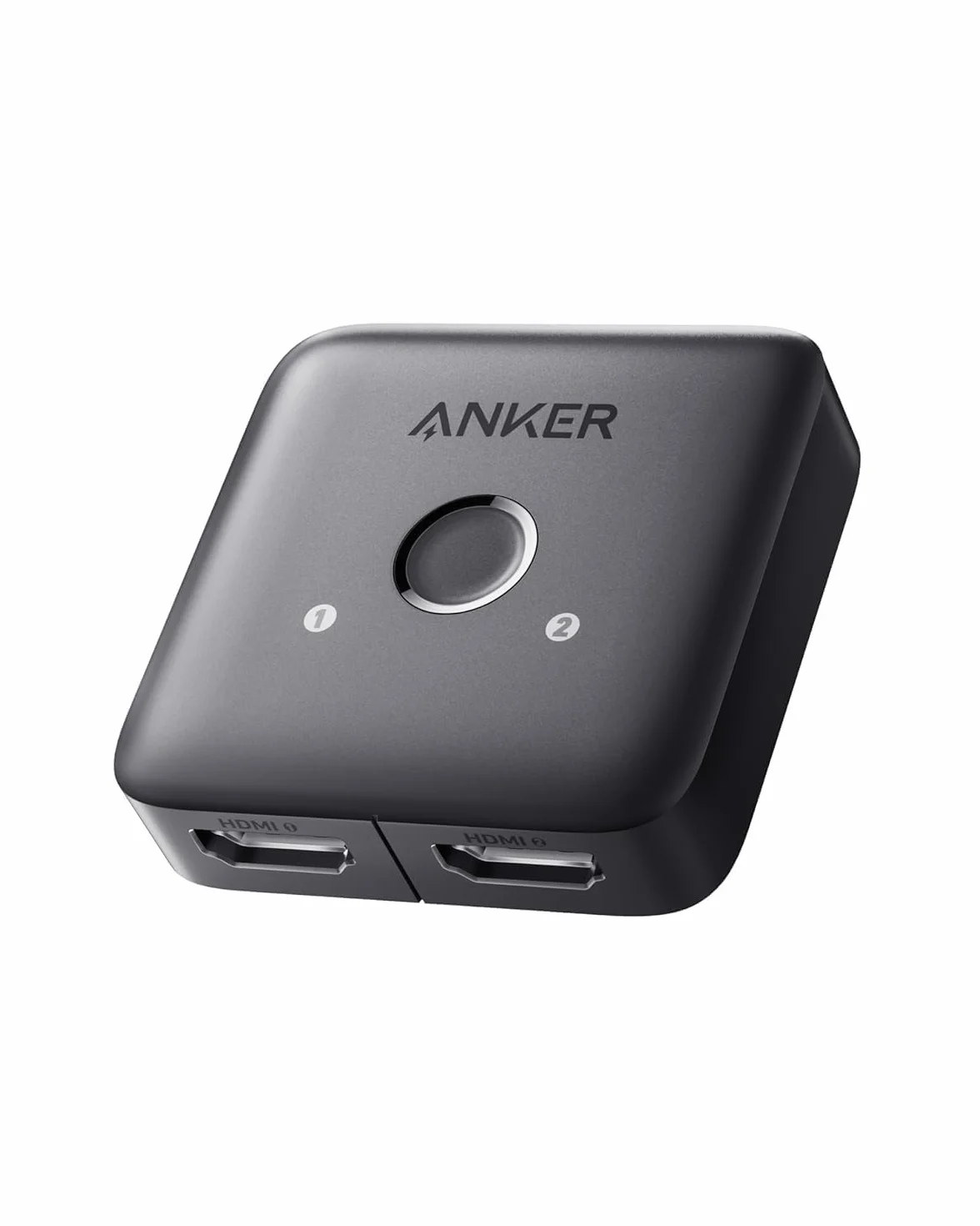 Anker Switch HDMI 4K à 60 Hz Commutateur bidirectionnel, Sortie 2 en 1 avec Finition Lisse, Prend en Charge HDR, 3D, Dolby, Compatible avec Laptops, PC, Xbox Series, PS5 / PS4, projecteur, etc.