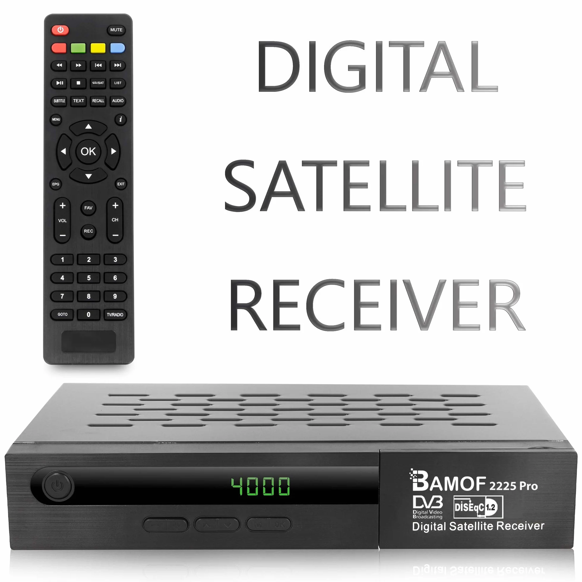Récepteur Satellite Numérique HD-Line 2225 Pro HDTV DVB-S2 HDMI Full HD 1080p