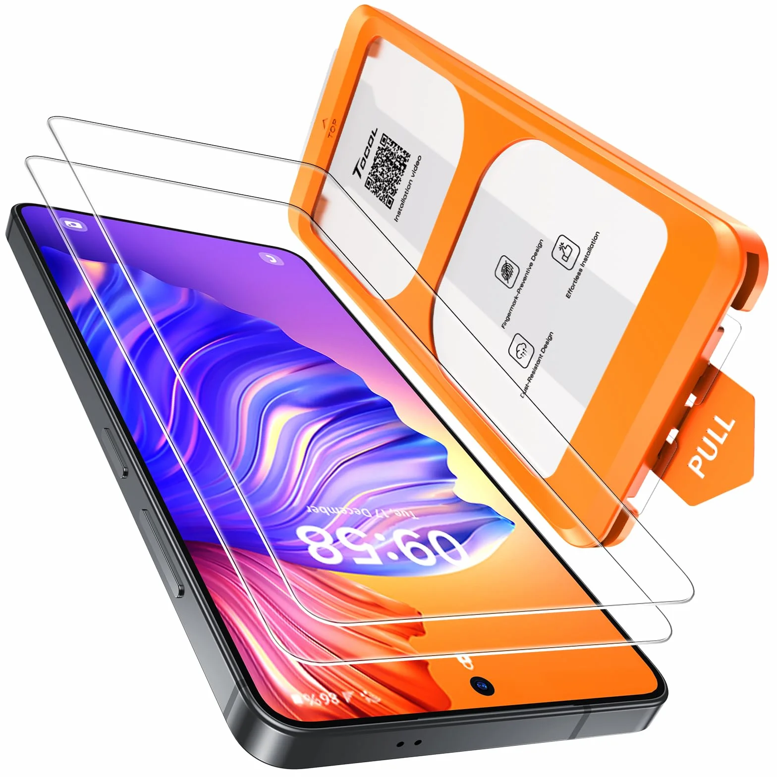 TOCOL Verre Trempé pour Samsung Galaxy S26 Ultra, Dépoussiérage Automatique, Installation Rapide, Sans Bulles, Dureté 9H, Résistant aux Rayures, Coques de Téléphone Compatibles, 2 Pièces