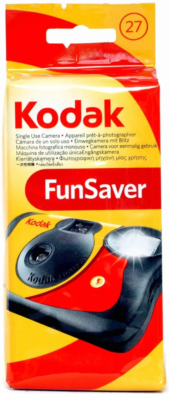 2 x Funsaver appareils photo jetables avec flash 800 ISO