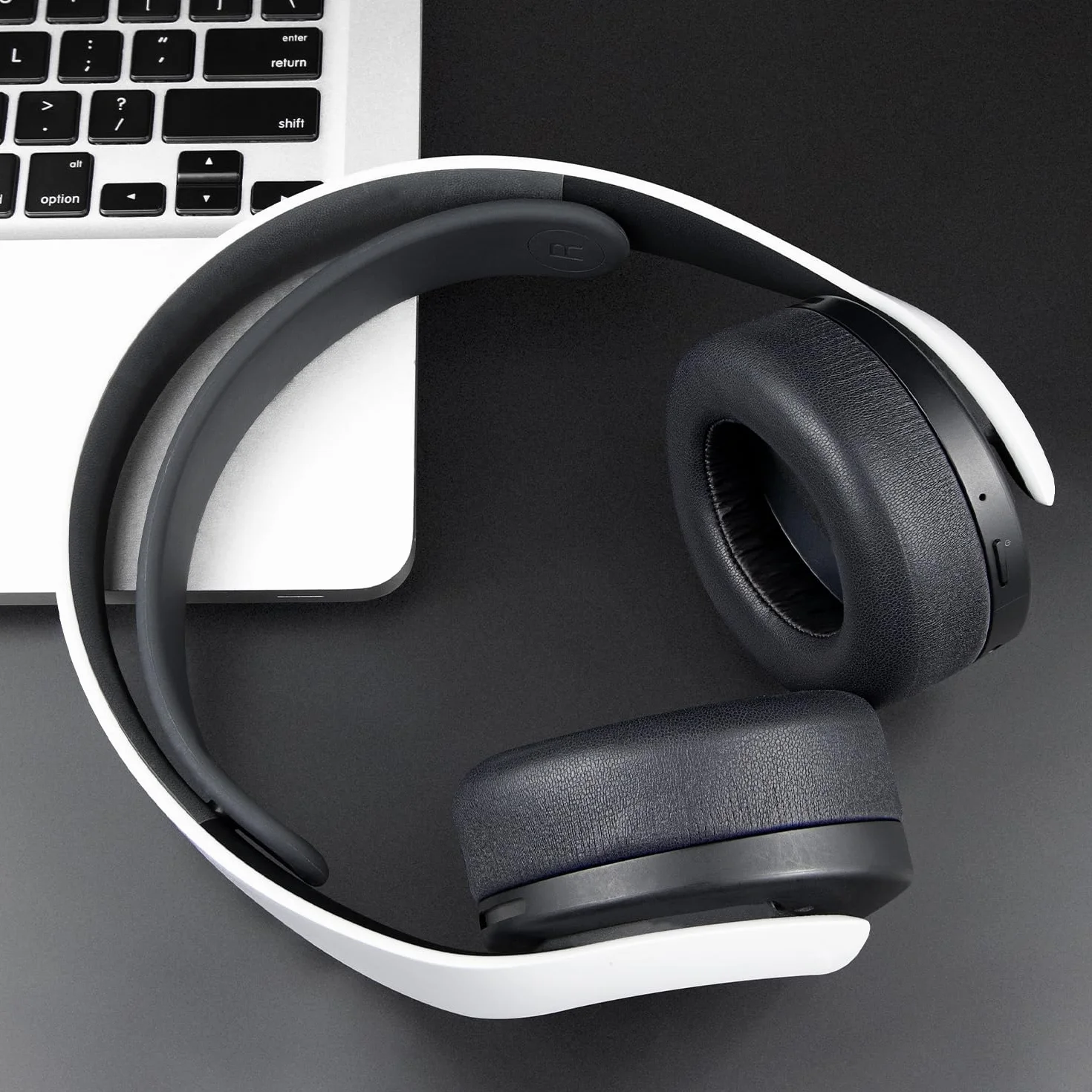 SOULWIT Mousse Coussin Coussinets pour Sony PlayStation 5 Pulse PS5 3D Wireless Casque Anti-Bruit