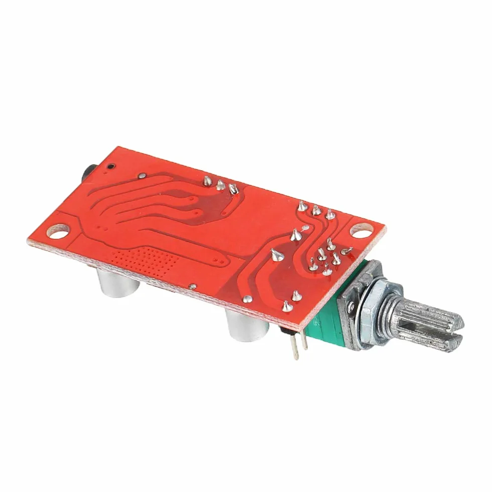MAX4410 Carte d'amplificateur pour casque - Rouge - Solid State - Compatible avec tous les appareils - 0,08 W - Jack 3,5 mm - Alimentation par piles