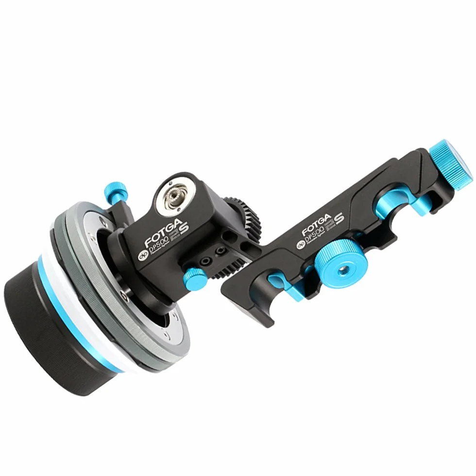 Mise à niveau Fotga DP500IIS QR dämpfen Schnellspanner Follow Focus A/B Harter Stopp pour 15 mm Rod Rig DSLR 5DII III 7D 15 mm HDV HDSLR Kodierungssoftware Unterstützung