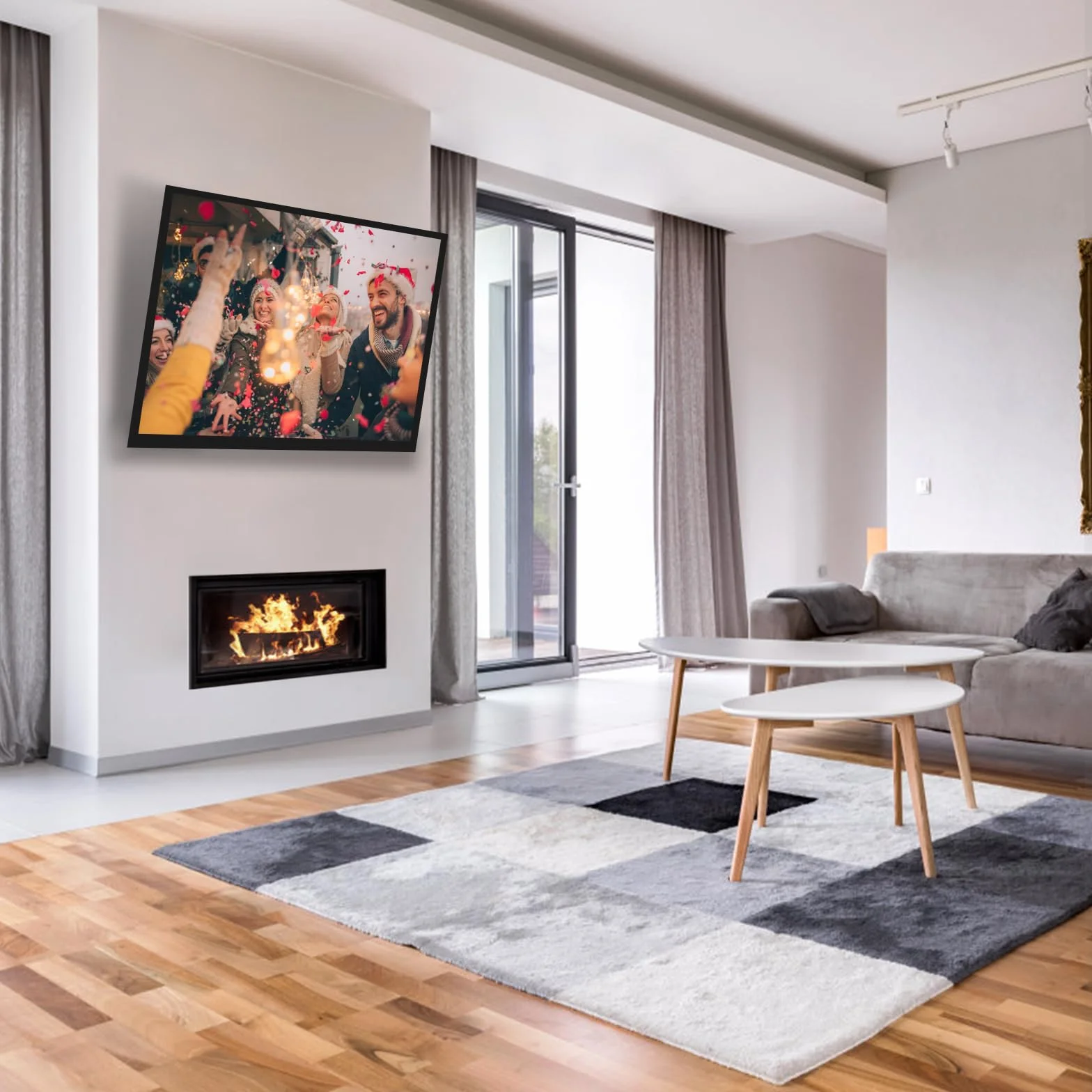 Perlegear Support Mural TV Inclinable pour LED, LCD, OLED, TV à Écran Plat de 26 à 65 Pouces, VESA Max 400×400 mm Capacité Max 45 kg