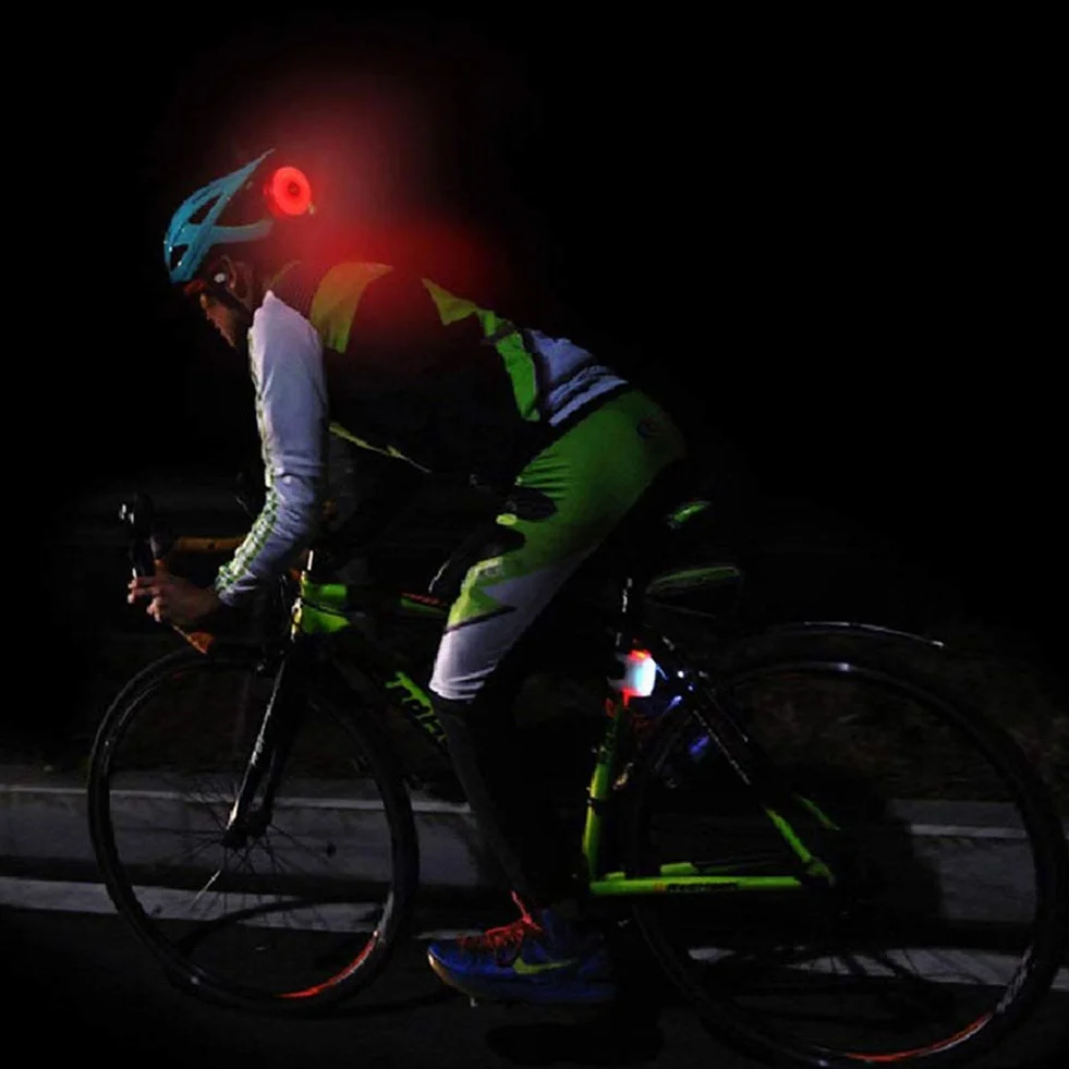 WASAGA Feu arrière de vélo LED Rechargeable USB 5 Modes Étanche