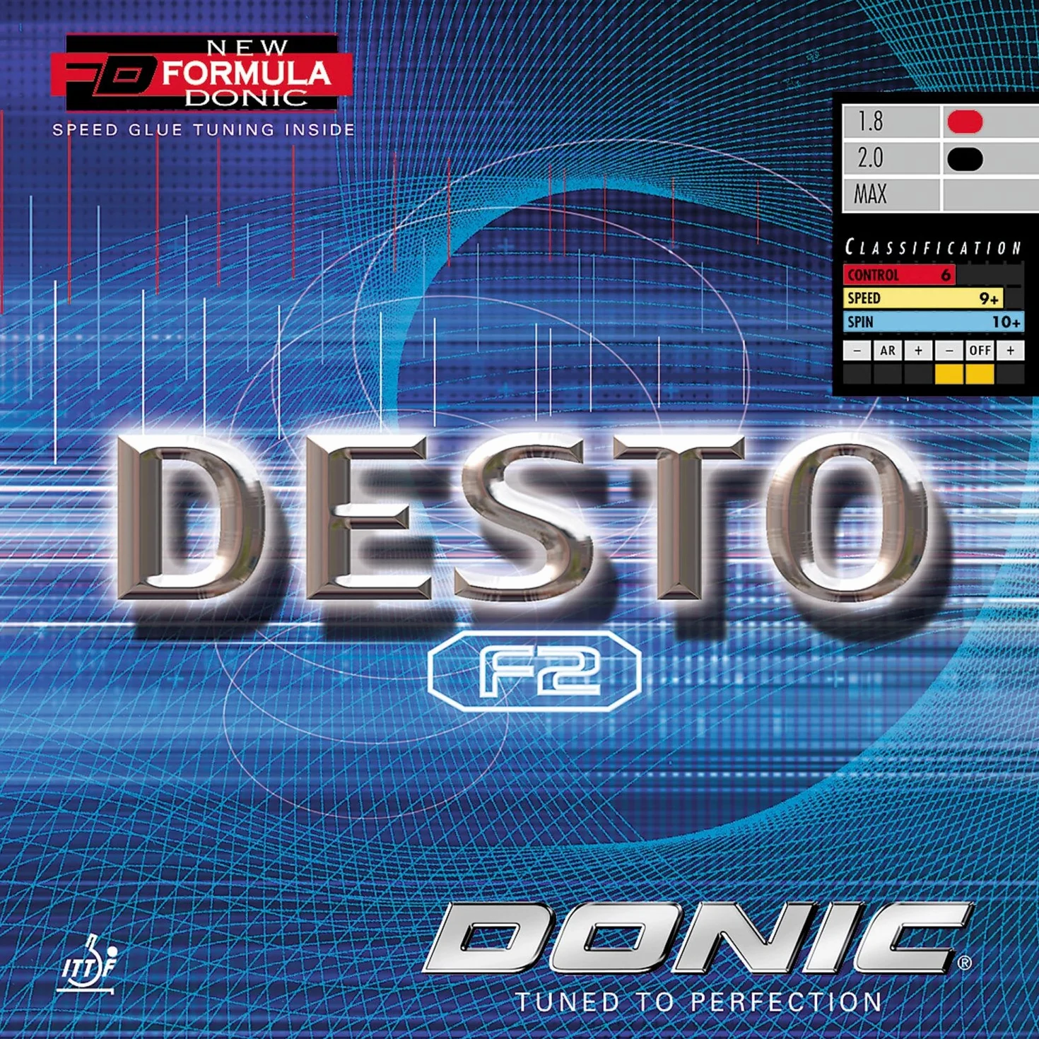 Donic Plus F2 TT-Plaque
