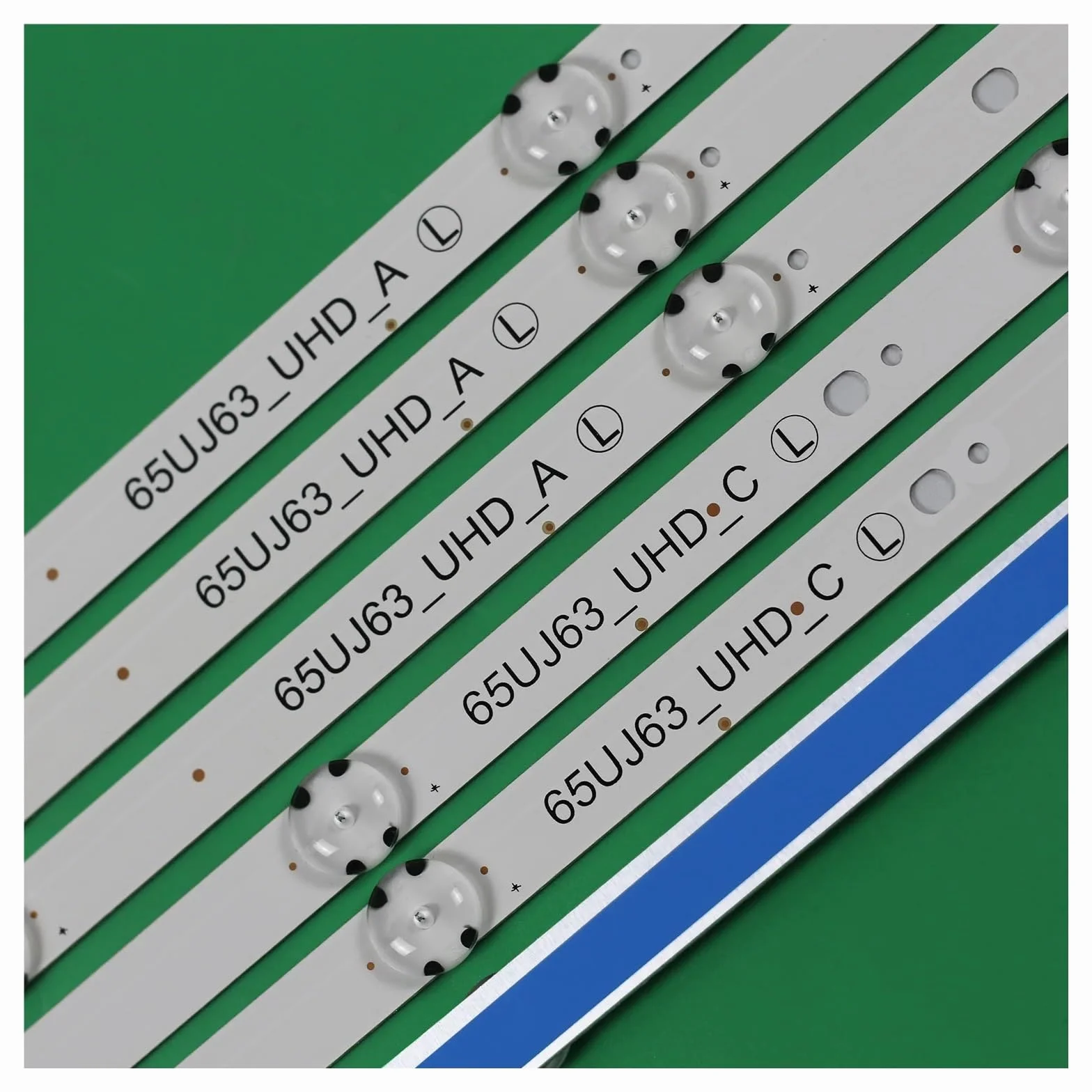 Bande de rétroéclairage LED for LG 65UK6100PLB 65LG63CJ-CA 65UJ6100 65UJ630A 65UJ630Y SSC_65UJ63_UHD_D 65UJ6300 65UJ630V