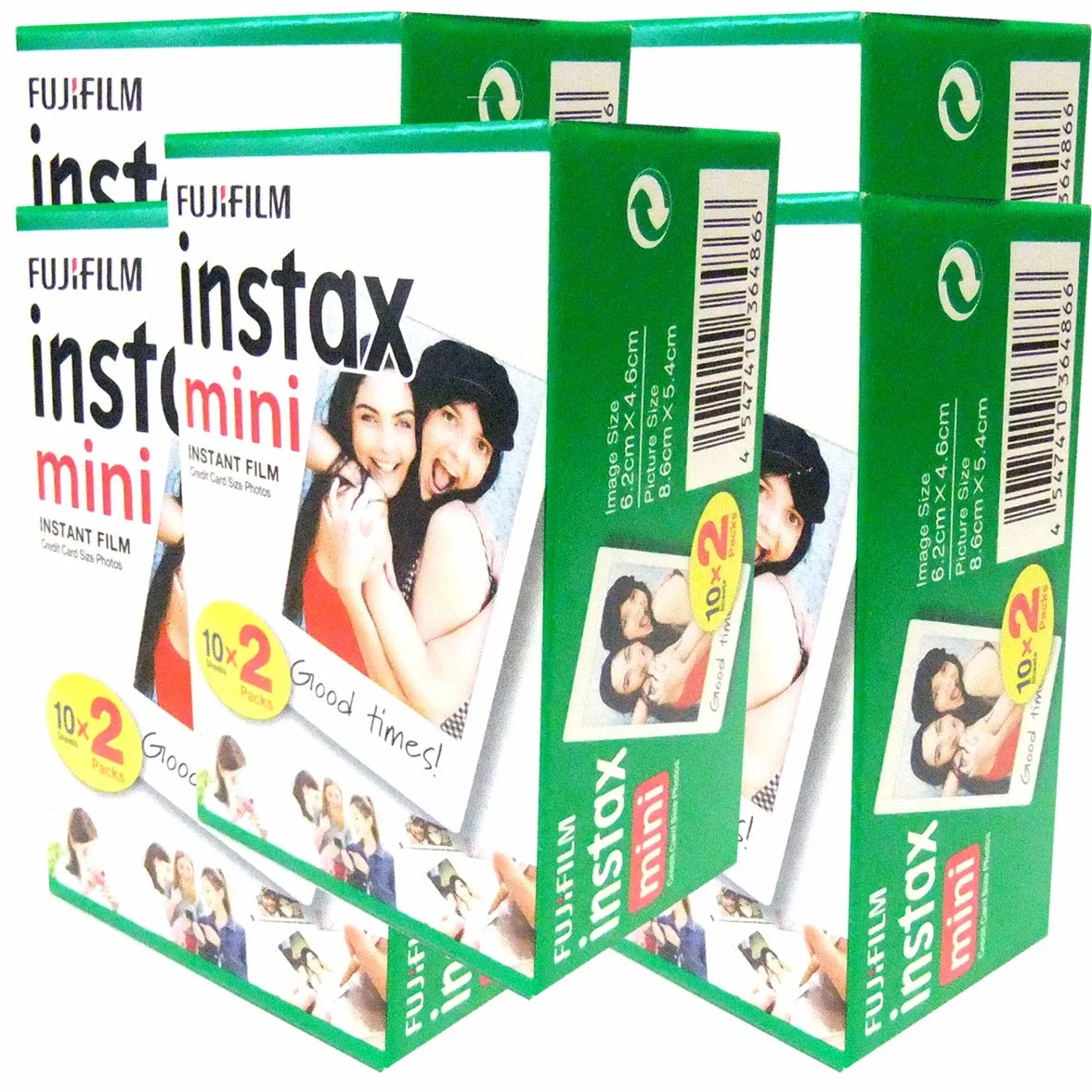 Fujifilm Pellicule pour appareil photo instantané (100 photos) « Instax Mini »