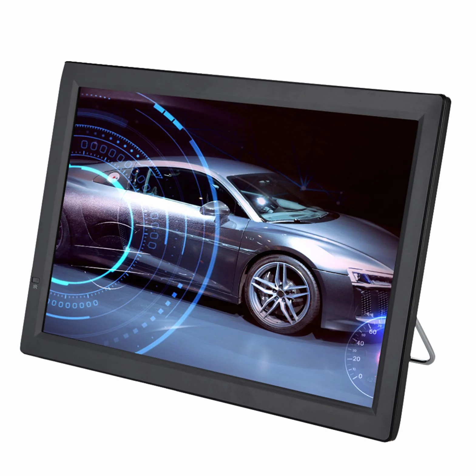 Téléviseur Portable 14 Pouces, 1080P HD TFT LED pour Voiture, écran LCD ATV/UHF/VHF avec Tuner TV Numérique, Prise en de L'enregistrement de Programmes TV, avec AV, USB,