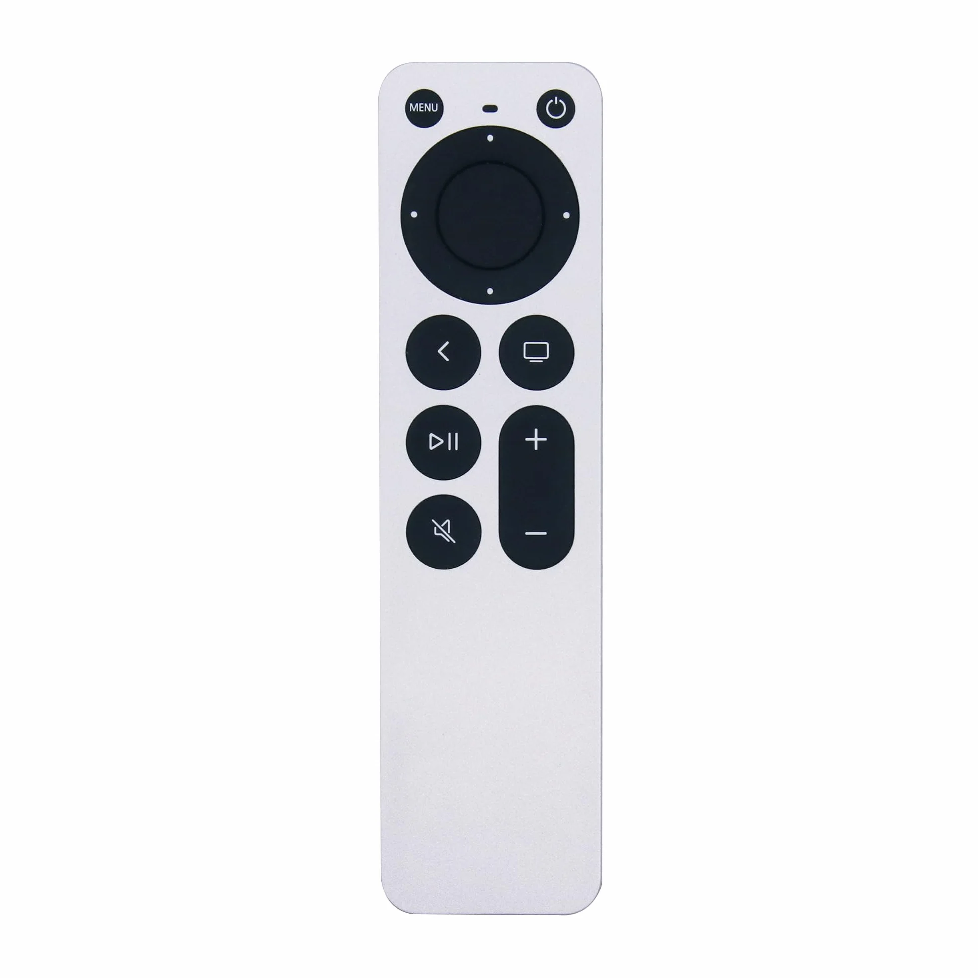 Télécommande de Remplacement pour Apple TV 4K Gen 1 2 3 4 Controller A1156 A1427 A1469 A1378 Apple TV2 TV3 Universelle/Plastique