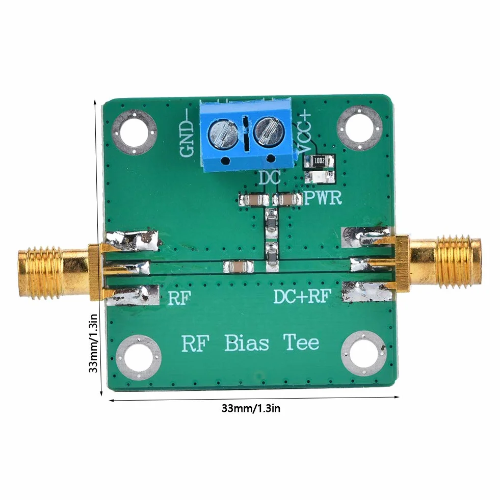 Bloqueur de polarisation CC RF micro-ondes 10-6000 MHz