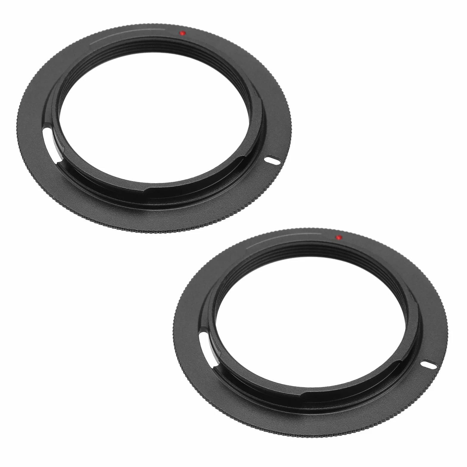 The Lord of the Tools 2pcs Adaptateurs de Monture d'objectif en Alliage d'aluminium pour Objectif M42 Compatible avec PENTAX K-5 K-3 Diamètre Extérieur 60 mm Diamètre Intérieur 41,1mm