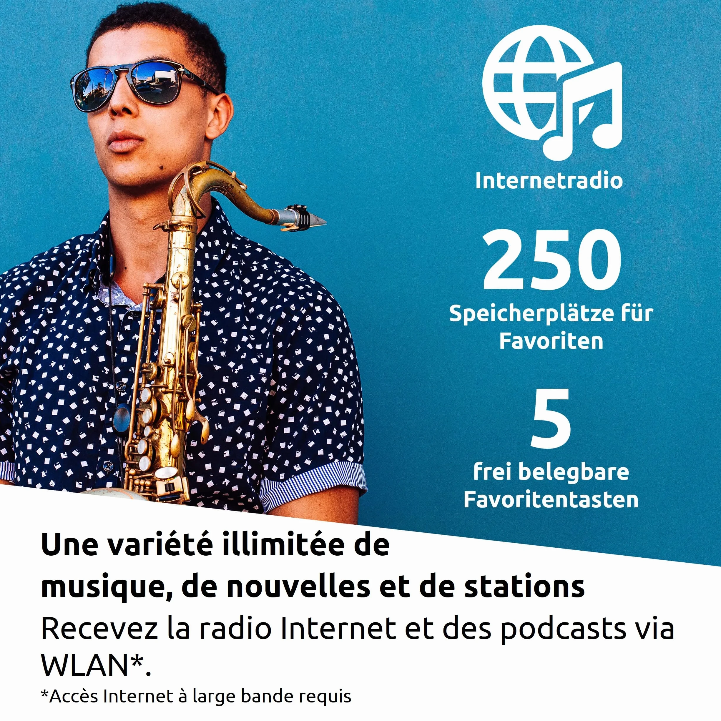 Technisat Radio Internet IR 2 Noir